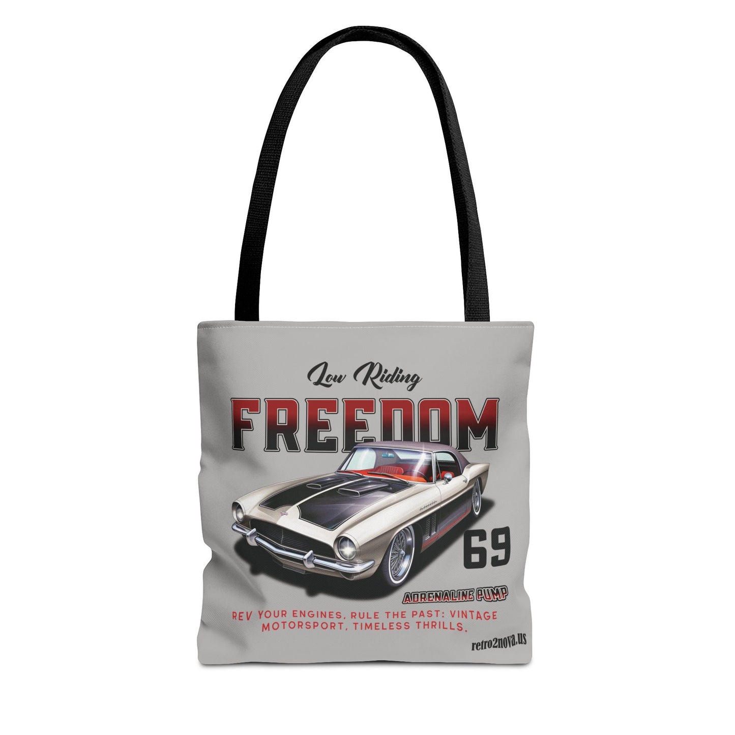 Retro2Nova Classic Vintage Car Canvas Tote Bag Free Shipping Durable Everyday Carry