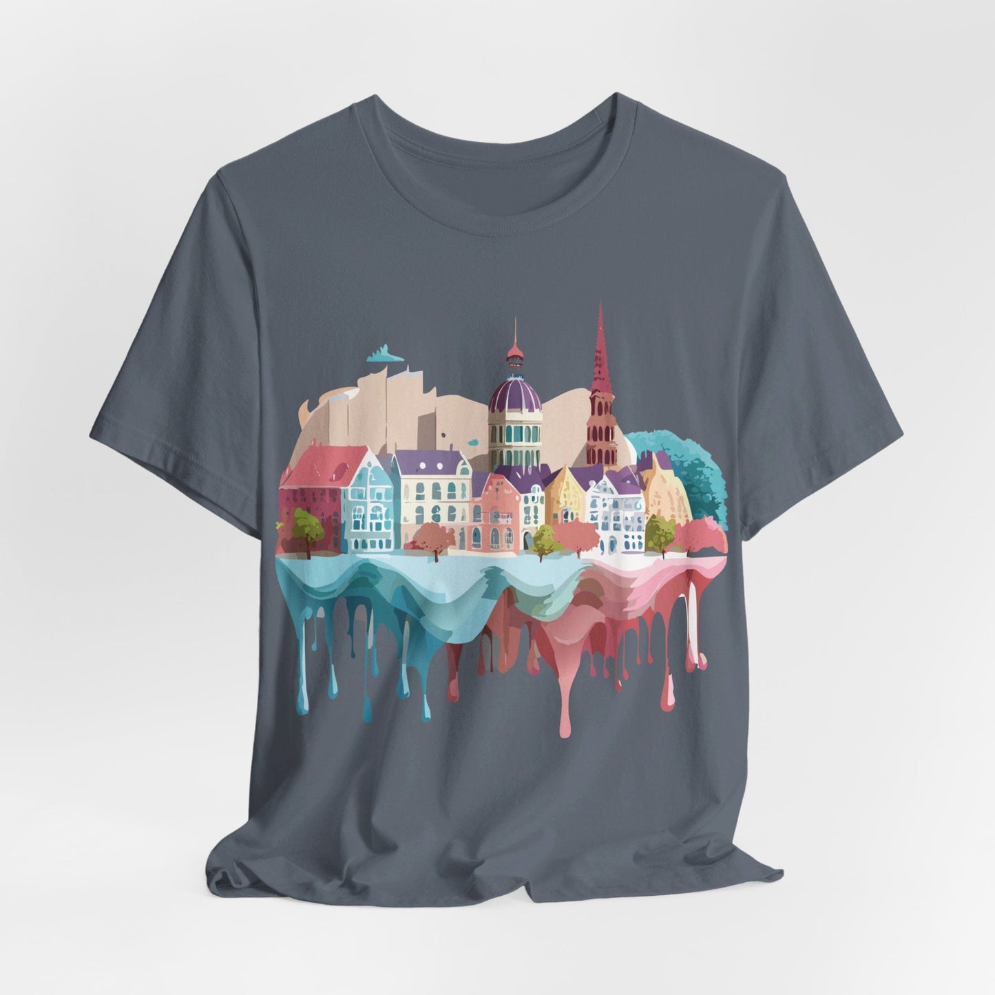 Germany Tourist Shirt Unisex Graphic Tee With Vintage Inspired Adelpha Art Premium Comfort