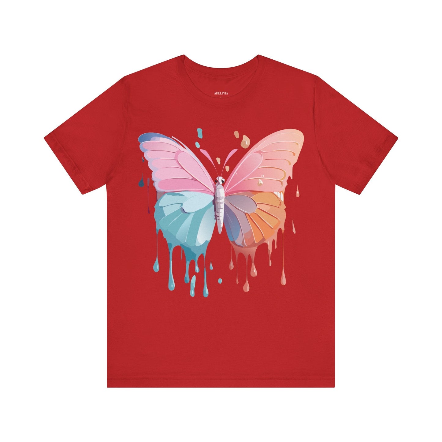 Adelpha Graphic Tee Unisex Short Sleeve Jersey Art Design Vintage Inspired