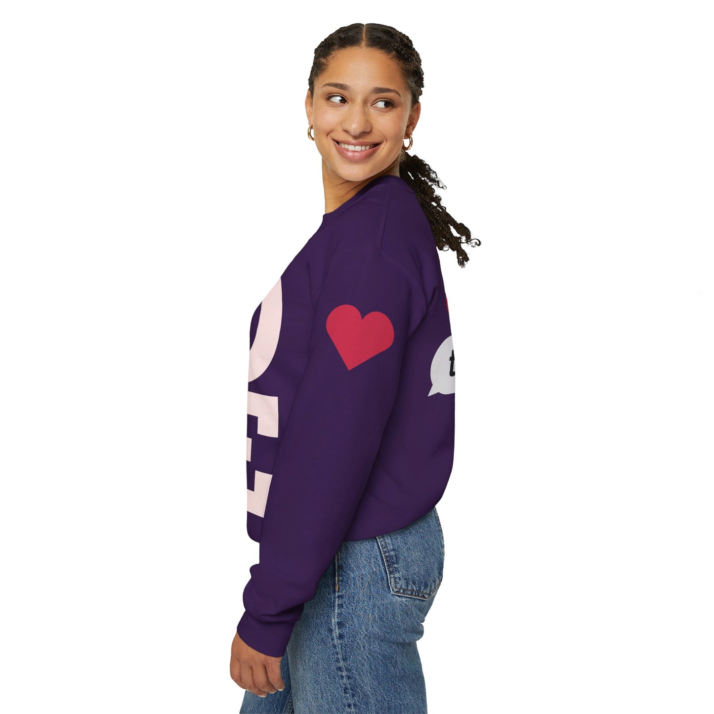 Unisex Heavy Blend Sweatshirt - LOVE