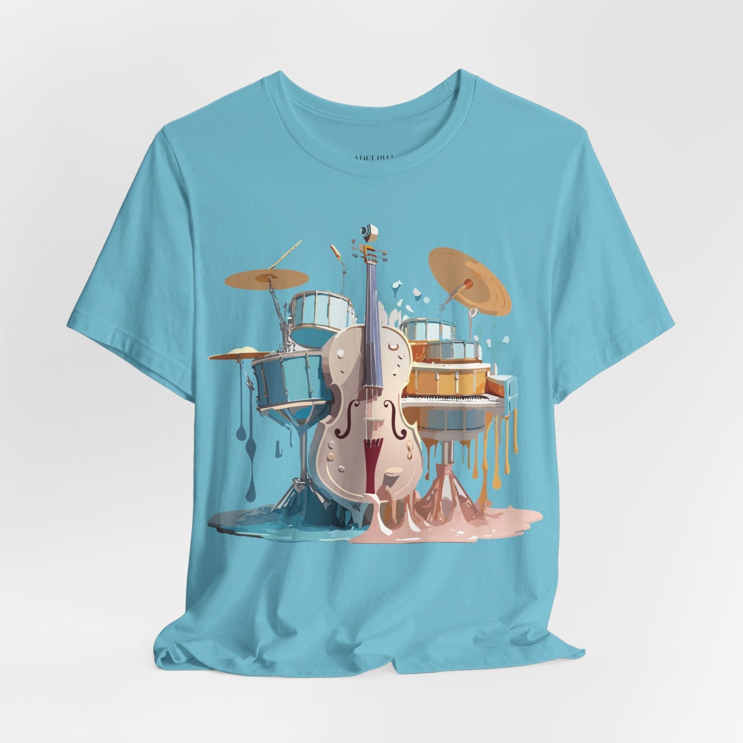 Adelpha Music Graphic T Shirt Unisex Jersey Short Sleeve Vintage Inspired Artwork Tee