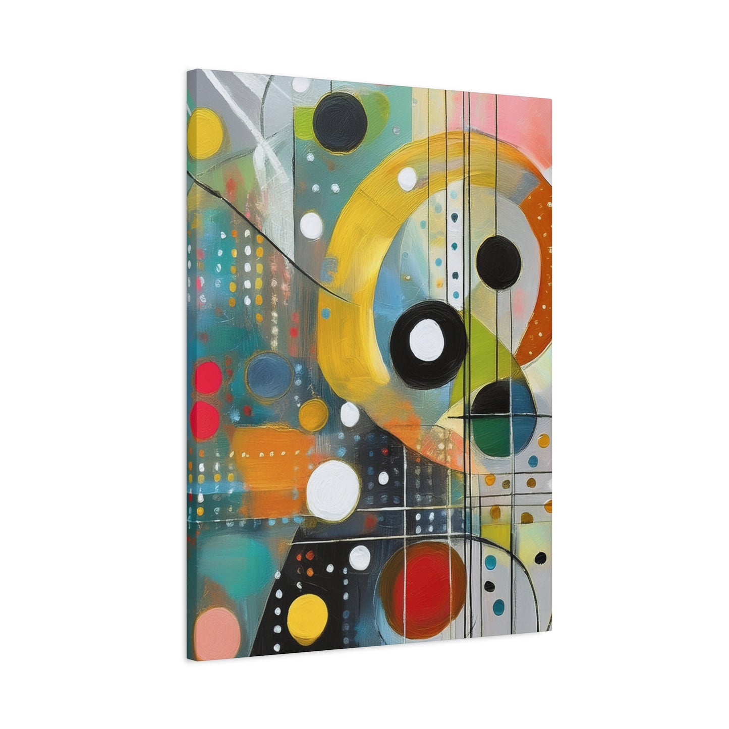 Abstract Oil Painting Print Canvas 20x24,20x30,24x30 24x32,24x36,30x40 32x48,36x48,40x60 Pine-Wood Inner Frame ABS-118