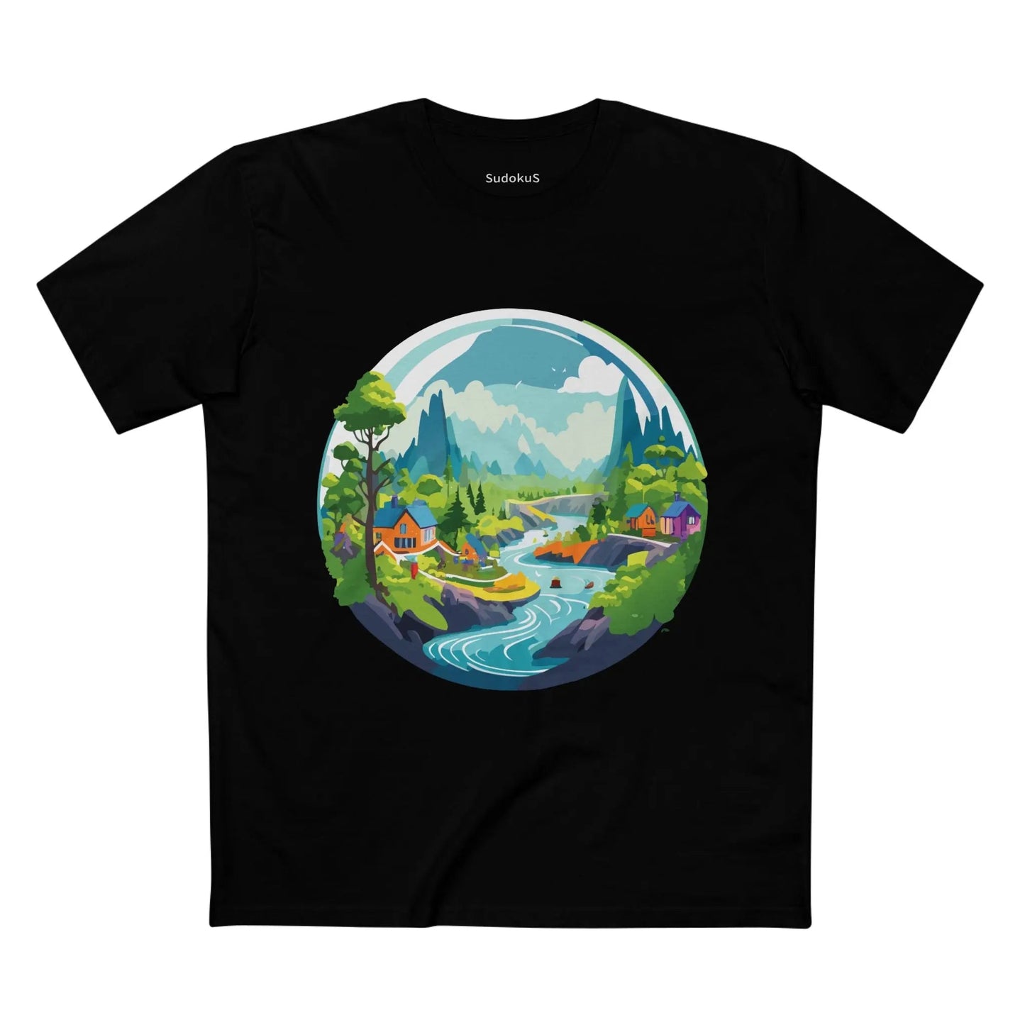 Fantasy Graphic Unisex 100 Cotton Staple Tee 14