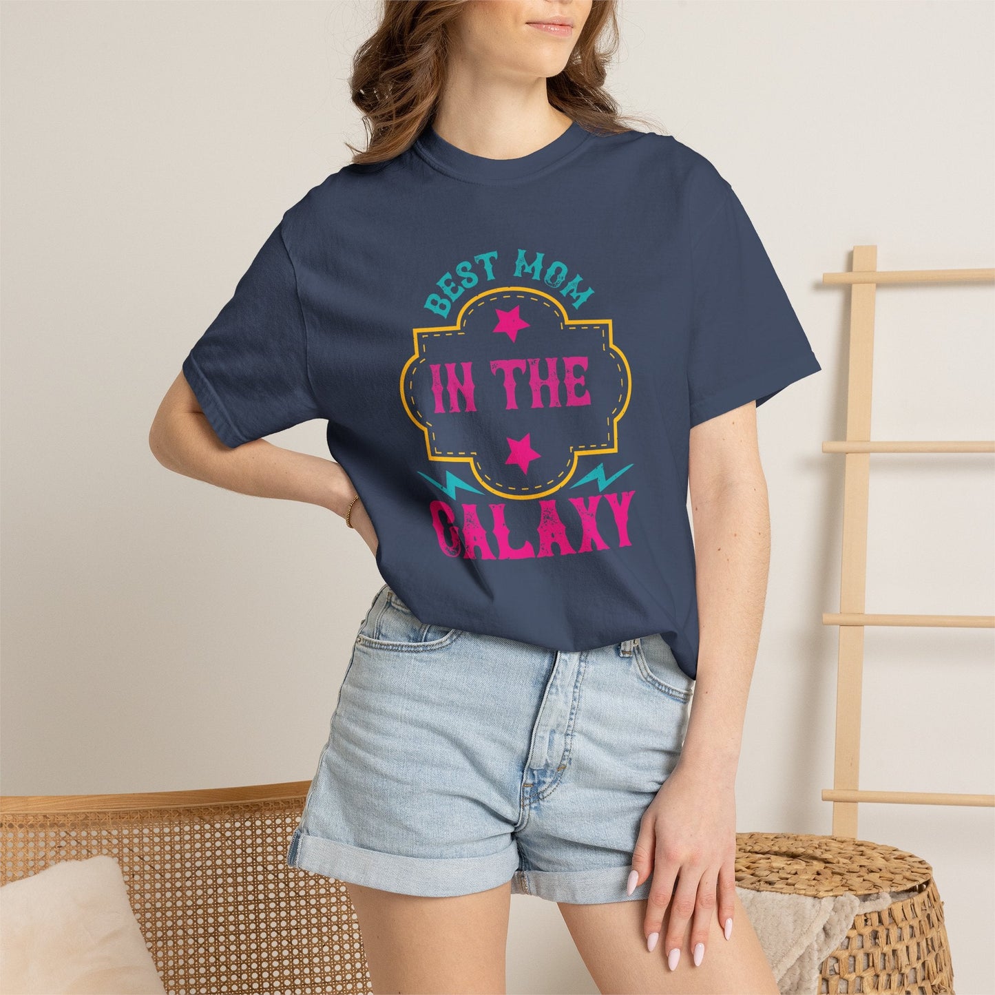 Mom T-shirt Mother Day Mama Tee Unisex Comfort Colors Garment-Dyed Cotton h65