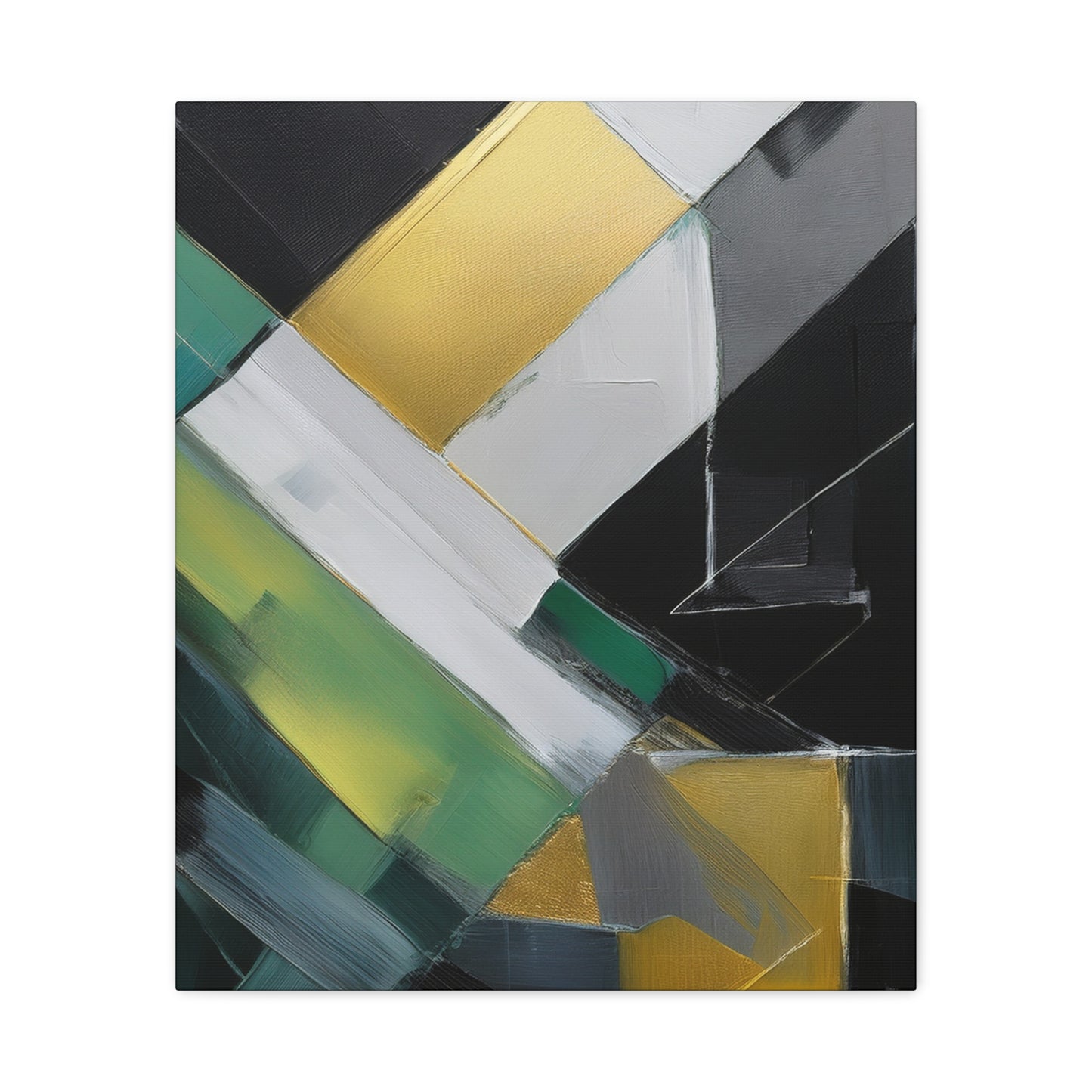 Abstract Geometric Painting Print Canvas 20x24,20x30,24x30 24x32,24x36,30x40 32x48,36x48,40x60 Pine-Wood Inner Frame ABS-78