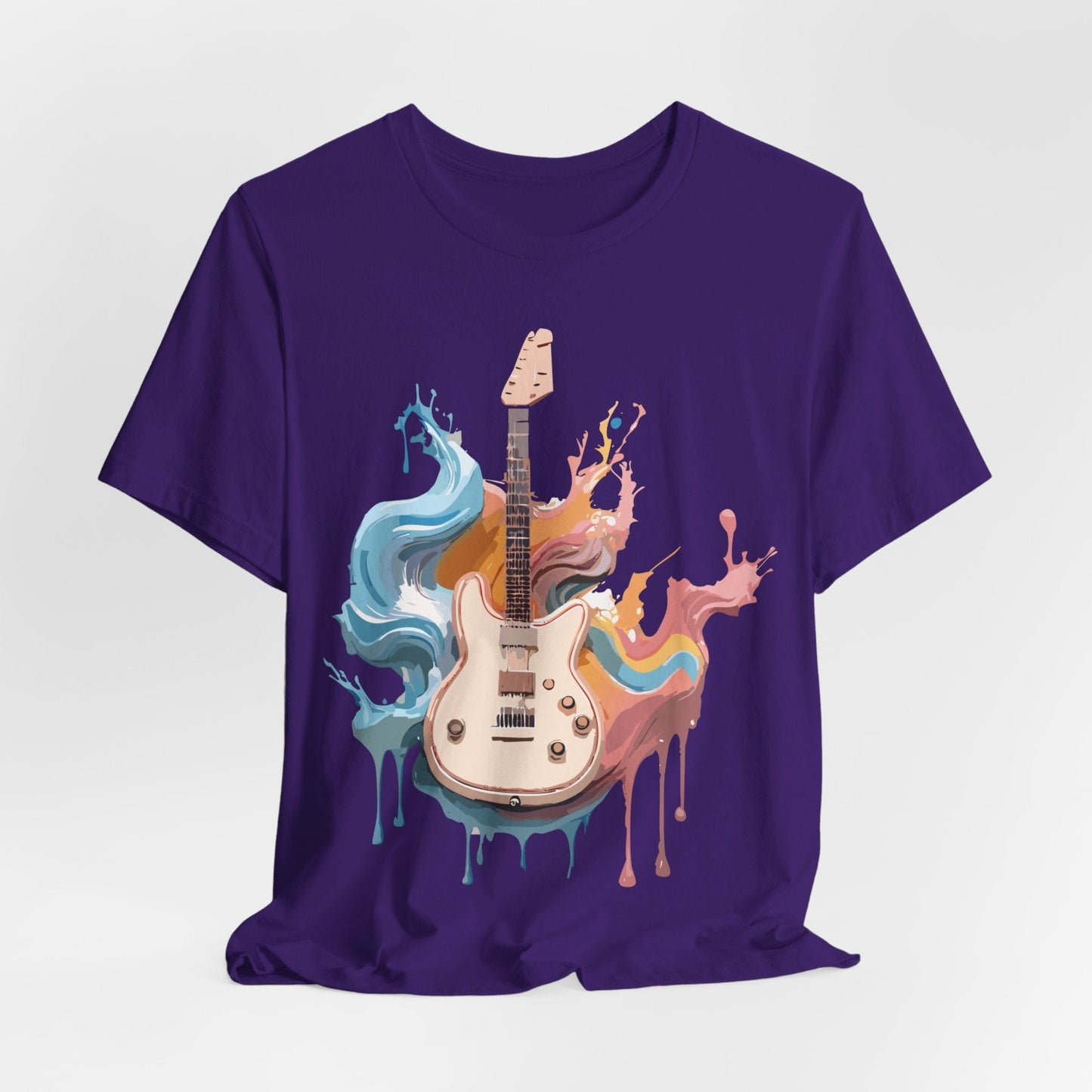 Adelpha Music Graphic T Shirt Unisex Short Sleeve Vintage Inspired Art Tee For Everyday Casual Wear