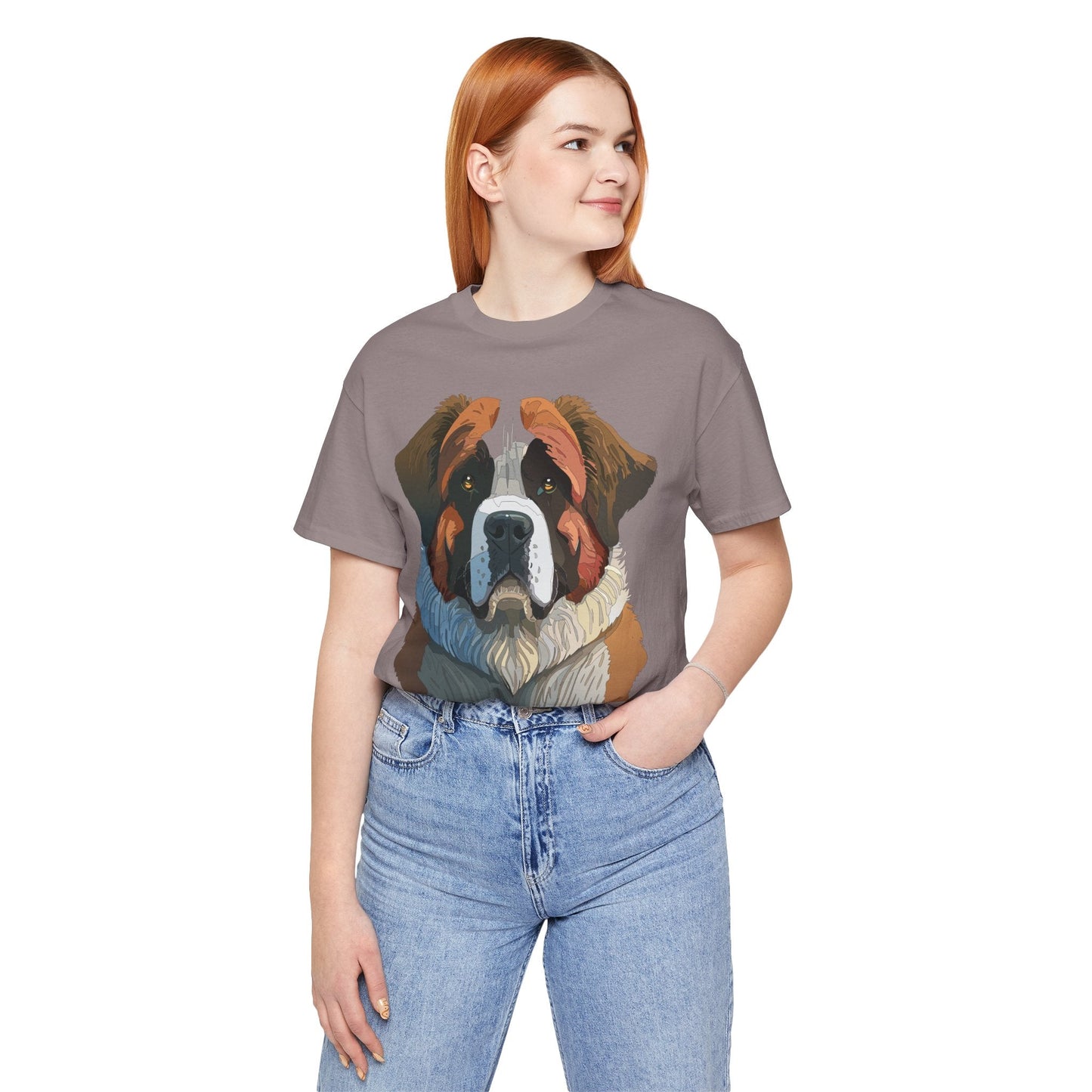 Unisex Animal Shirt Art Design Tee With Wild Animals Print Casual Comfort Wear Everyday Style