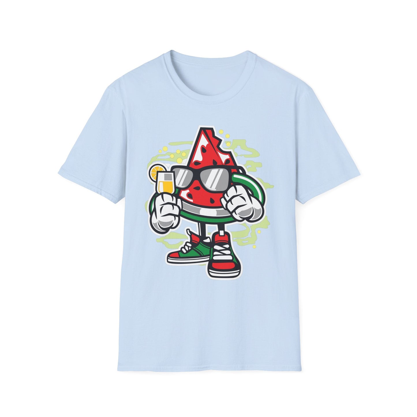 Cartoon T Shirt Animation T Shirt Funny Tee Shirt Unisex Gildan Softstyle 64000 Artwork