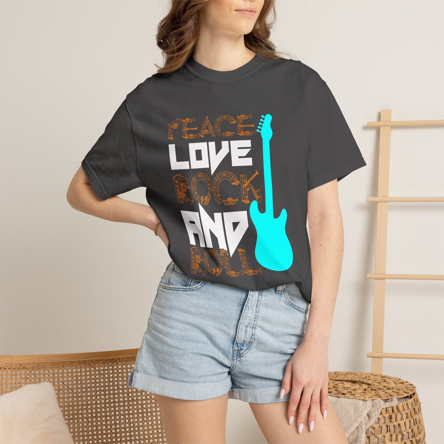 Music Graphic Design Unisex Cotton T-shirt 078