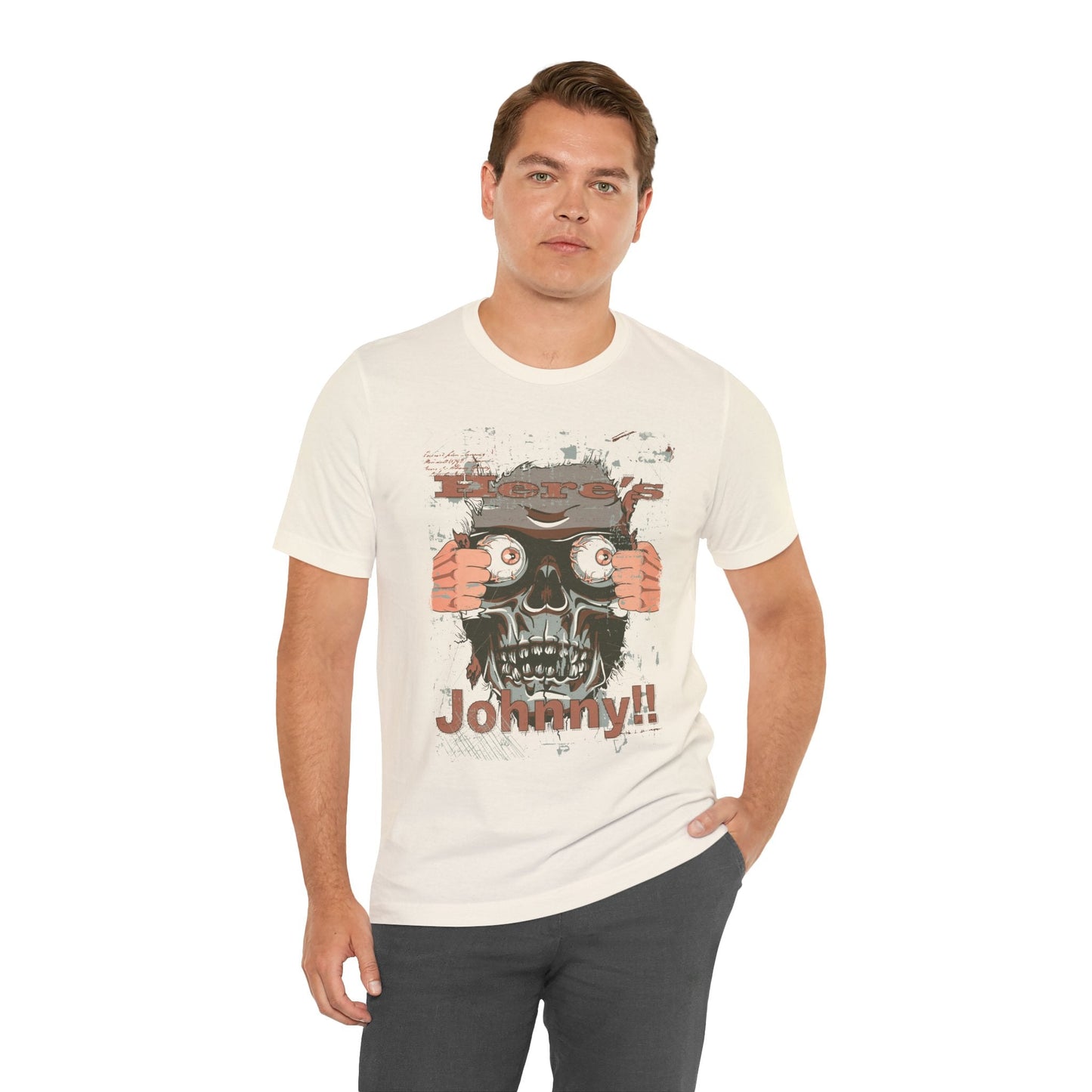 Skull Graphic Unisex Cotton T-Shirt r8