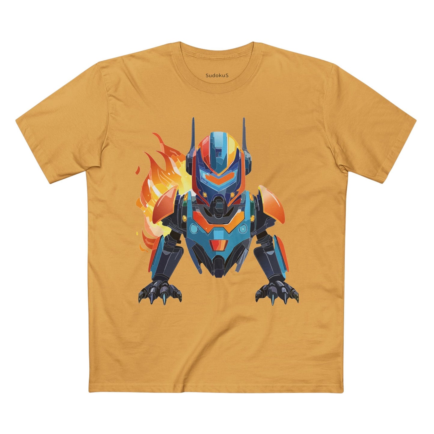 Cyborg Robot Graphic Unisex 100 Cotton Staple Tee 11