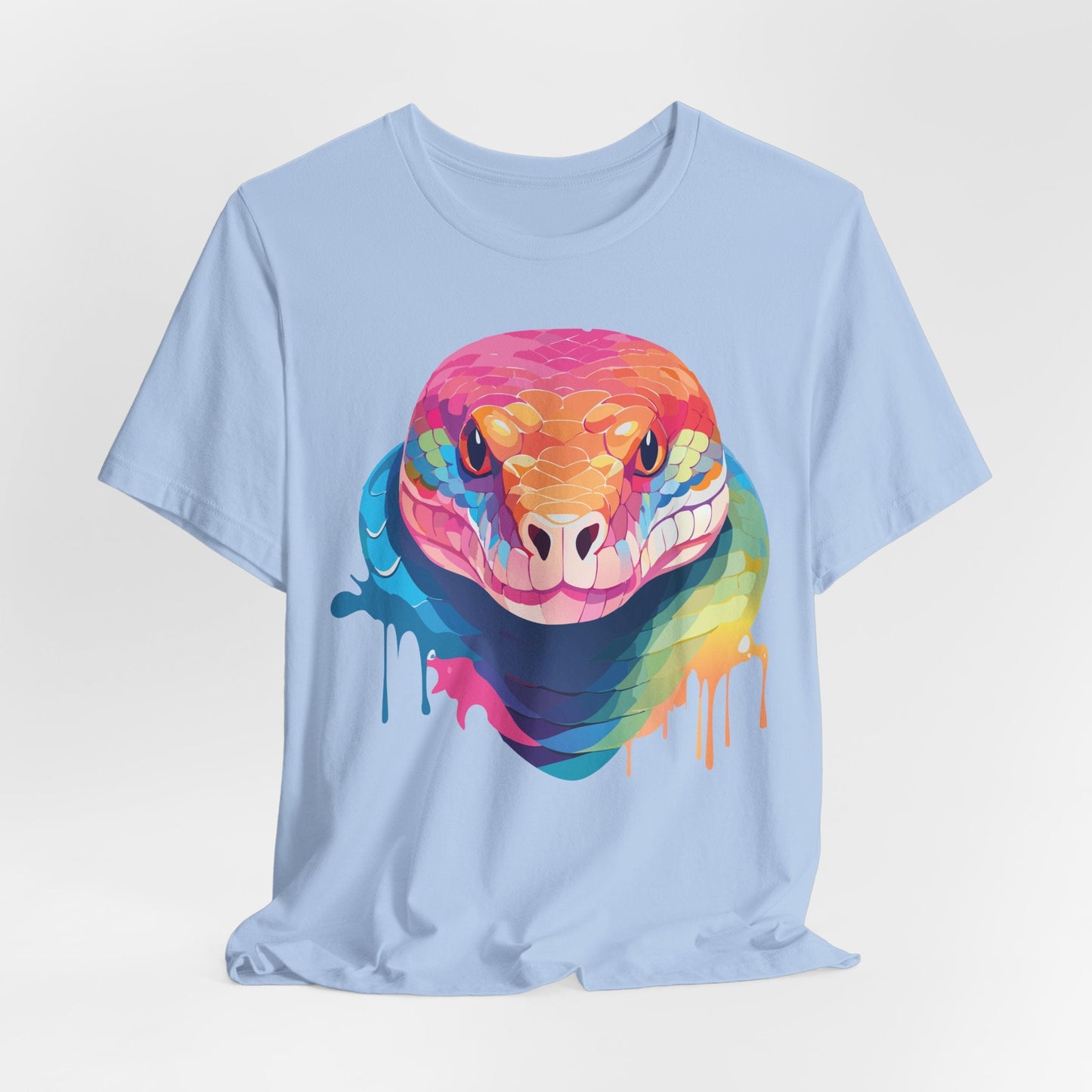 Unisex Animal Shirt With Art Design Wild Animals Graphic Print Casual Short Sleeve Tee