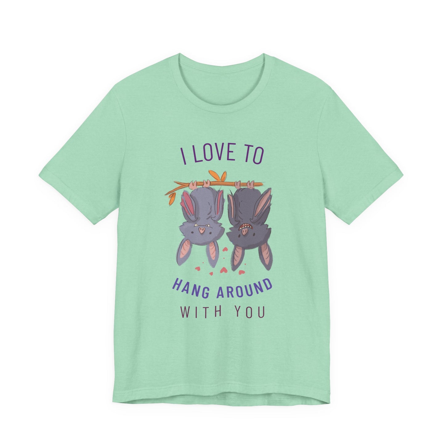 Hanging Bat T-Shirt, Love T-Shirt, Valentine Day Shirt 15