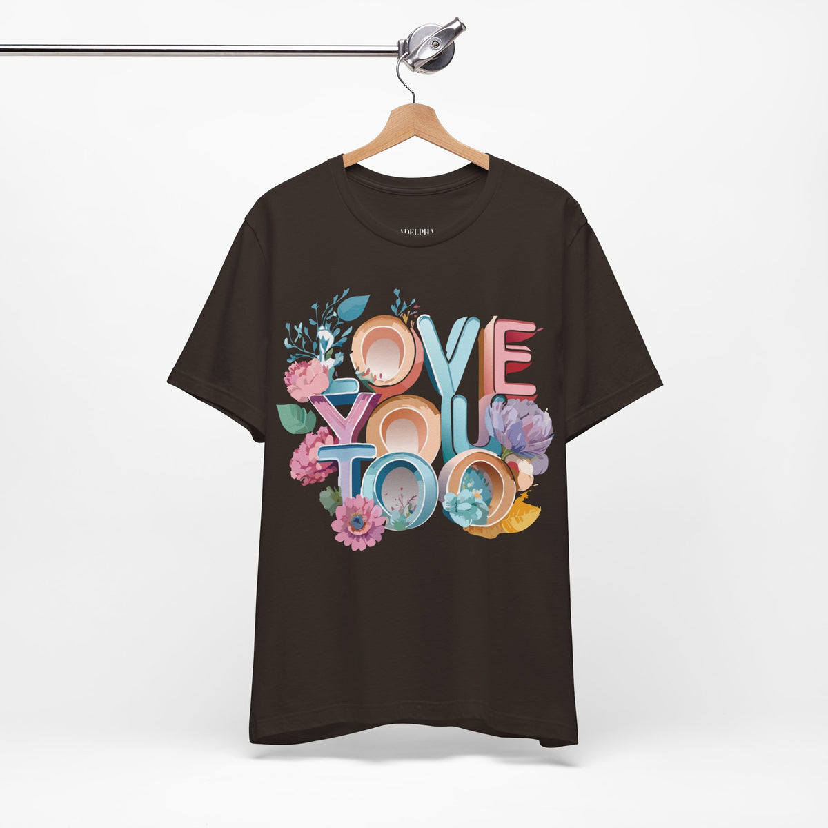 Valentine's Day  Graphic Unisex Cotton Bella+Canvas Tee with Art Design n204