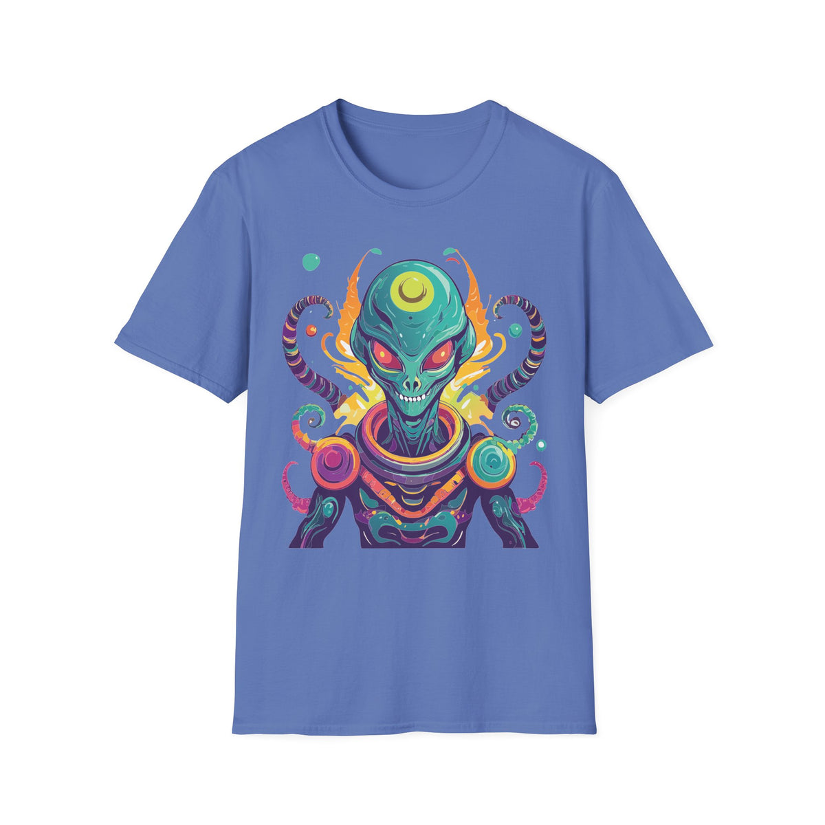 Alien Cosmos Graphic Tee Gildan Unisex 100 Cotton Tee Shirt a6