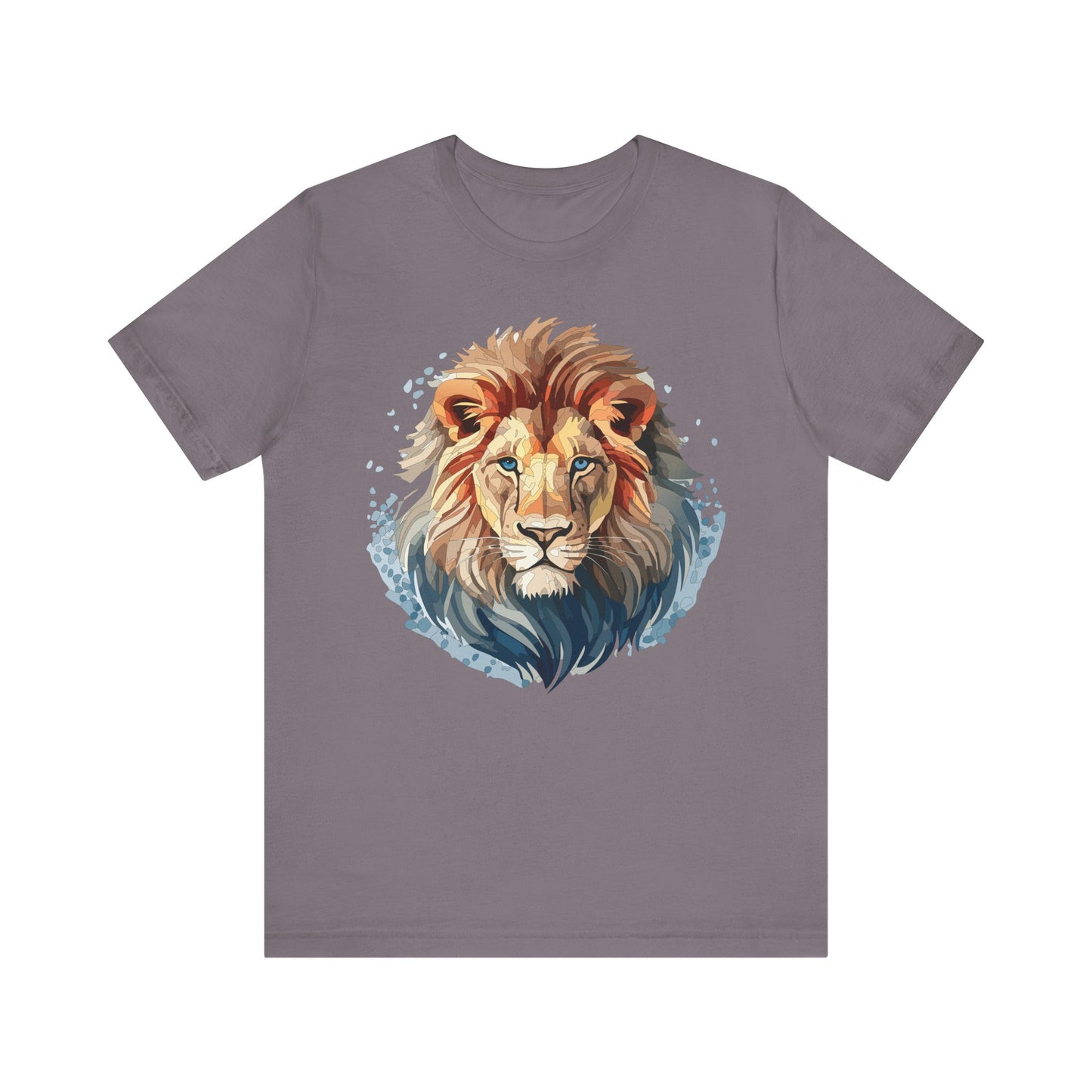 Lion Shirt, Animal Shirt, T-Shirt with Lion, Art Design Tee, Animal Tees, Safari T-Shirt 12