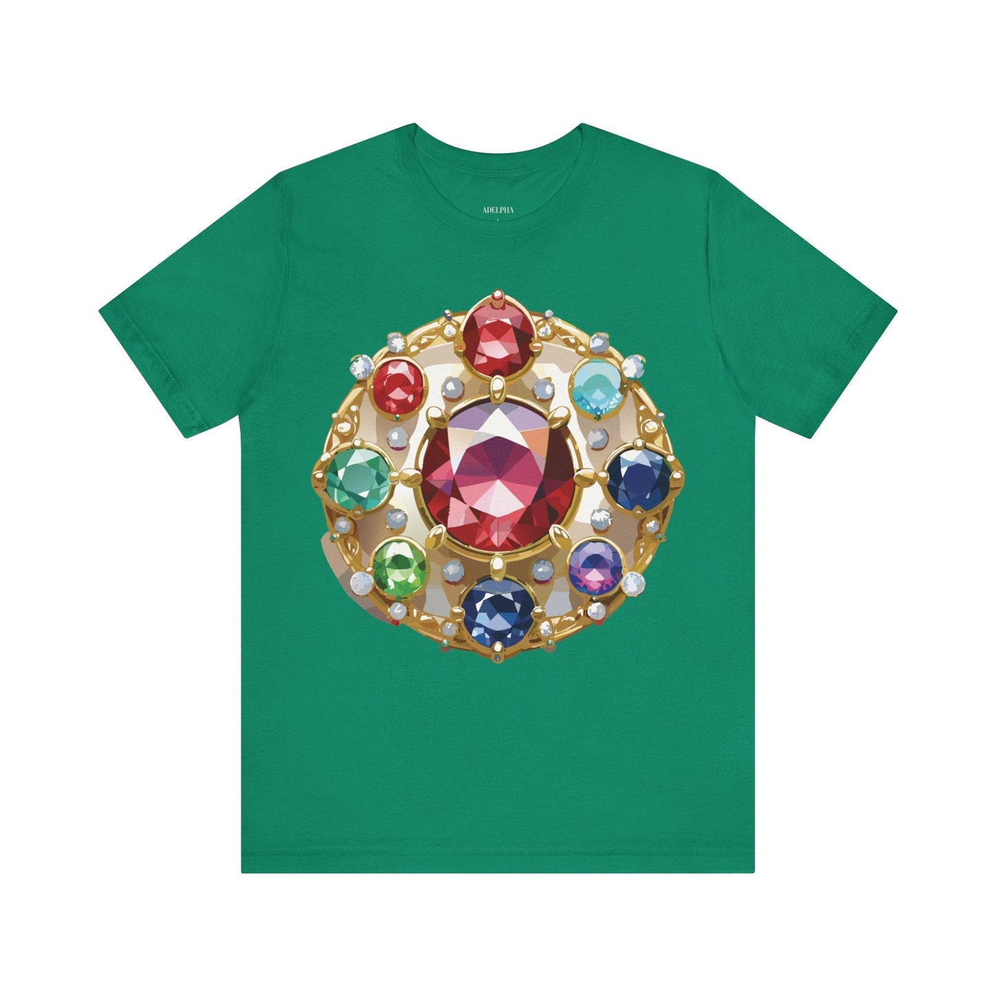 Adelpha Graphic T Shirt Unisex Vintage Artwork Tee Jewelry Design Short Sleeve Art Print