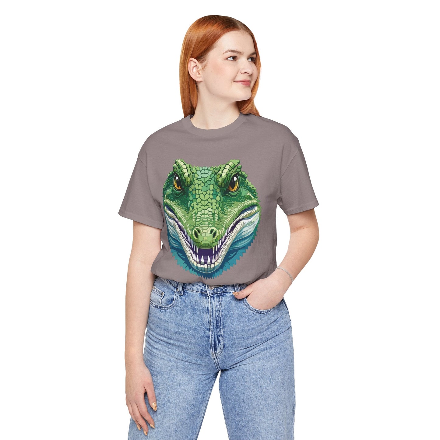 Unisex Animal Print Tee Shirt With Art Design Wild Animals Short Sleeve Comfort Everyday