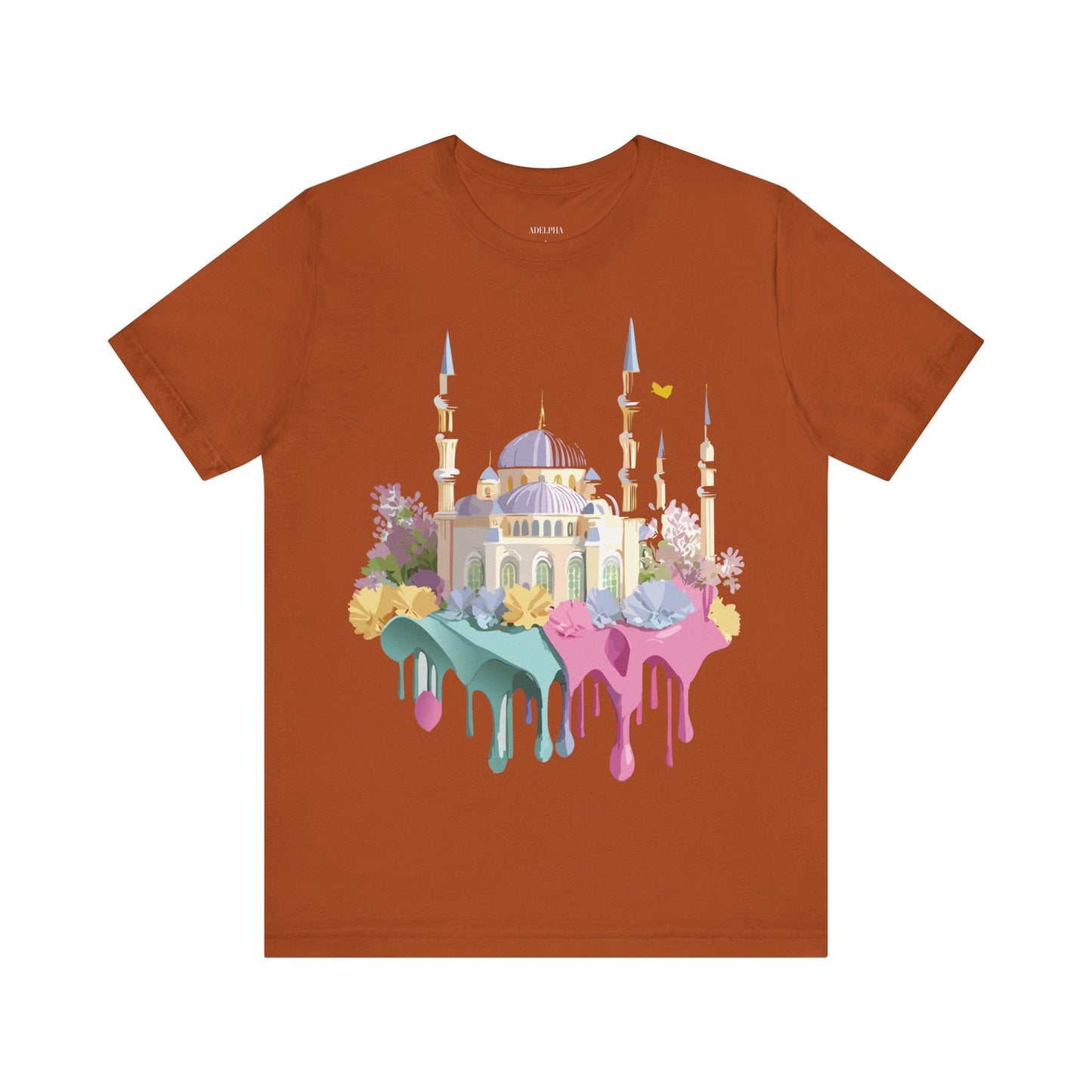 Istanbul Tourist Shirt Unisex Graphic Tee Featuring Vintage Adelpha Artwork For Everyday Wear