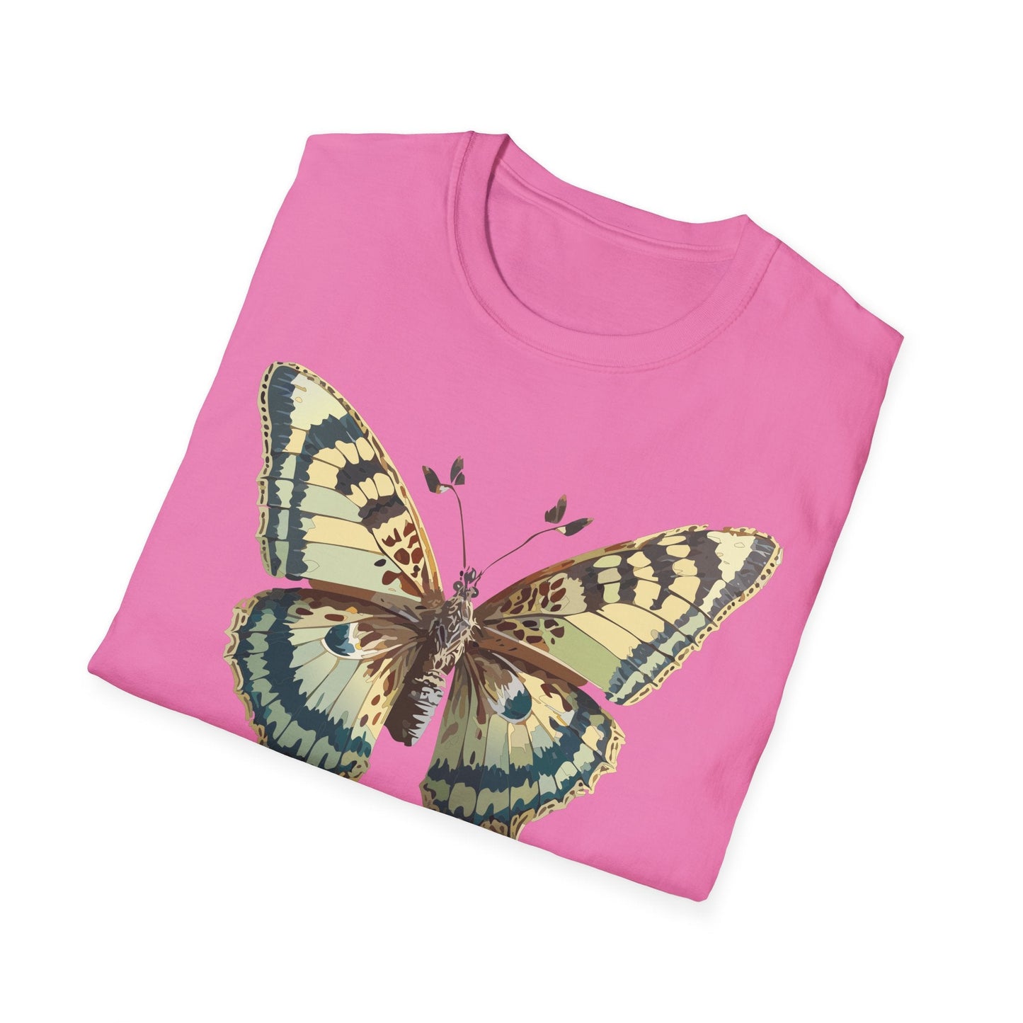 Butterfly Shirt Unisex T Shirt Monarch Butterfly Print Softstyle Gildan 64000 Tee
