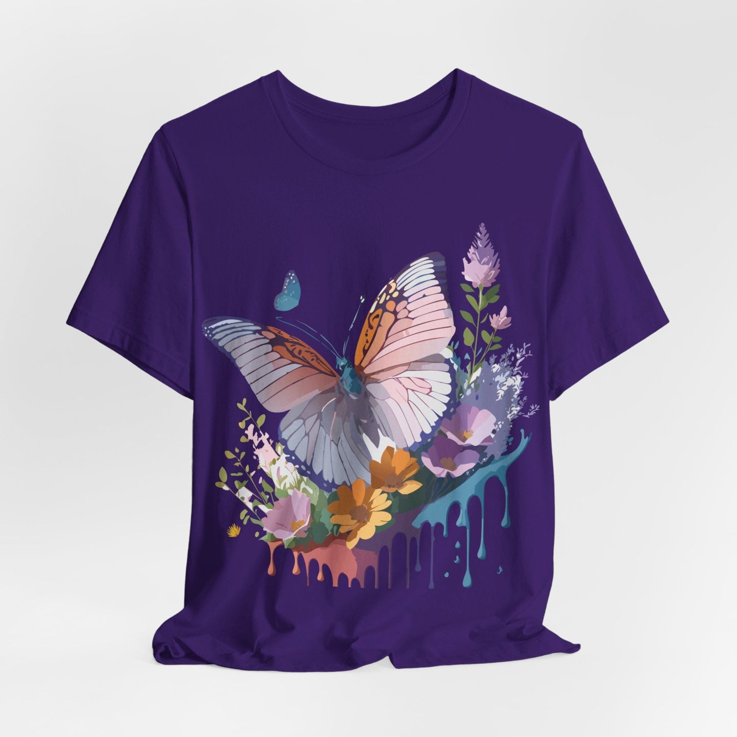 Butterfly Graphic Tee Unisex Adelpha Vintage Inspired Art Design Tee