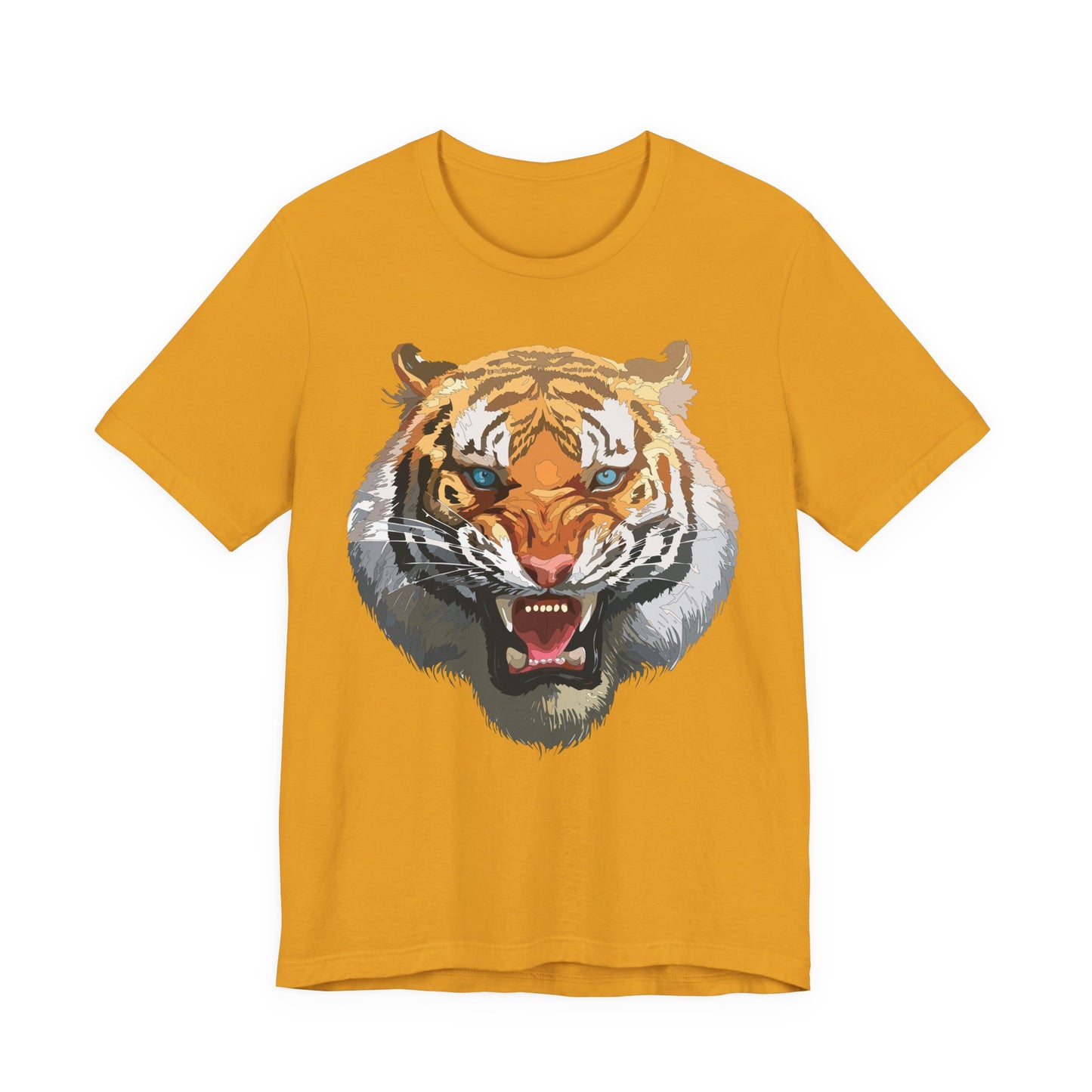Tiger Shirt, Animal Shirt, T-Shirt with Tiger, Art Design Tee, Wild Animals Tees, Safari T-Shirt, Graphic Design Tee 15