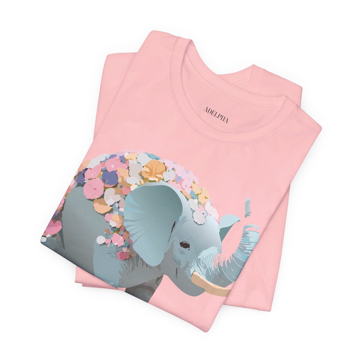 Elephant Graphic T Shirt From Adelpha Unisex Jersey Short Sleeve Vintage Inspired Art Design Tee
