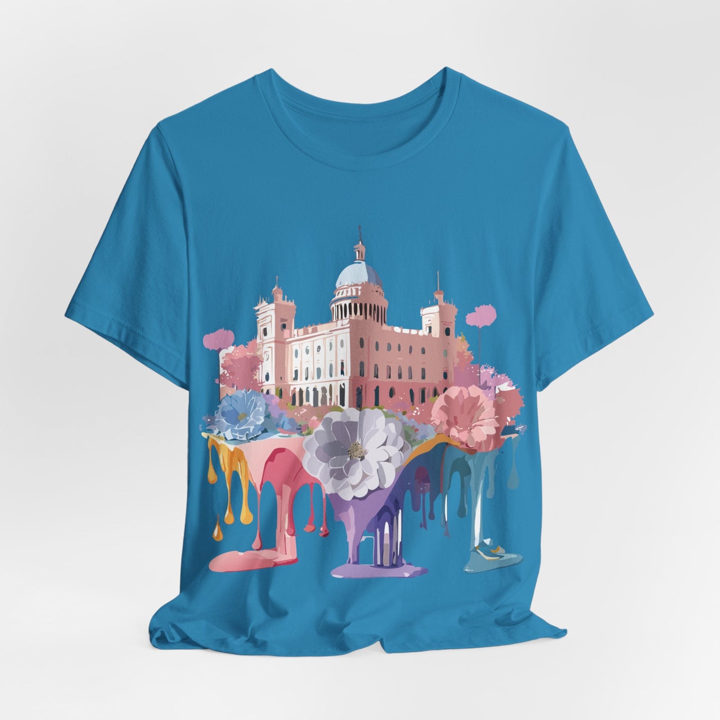 Madrid Tourist Shirt Graphic Tee Unisex Vintage Inspired Artwork By Adelpha Premium Streetwear
