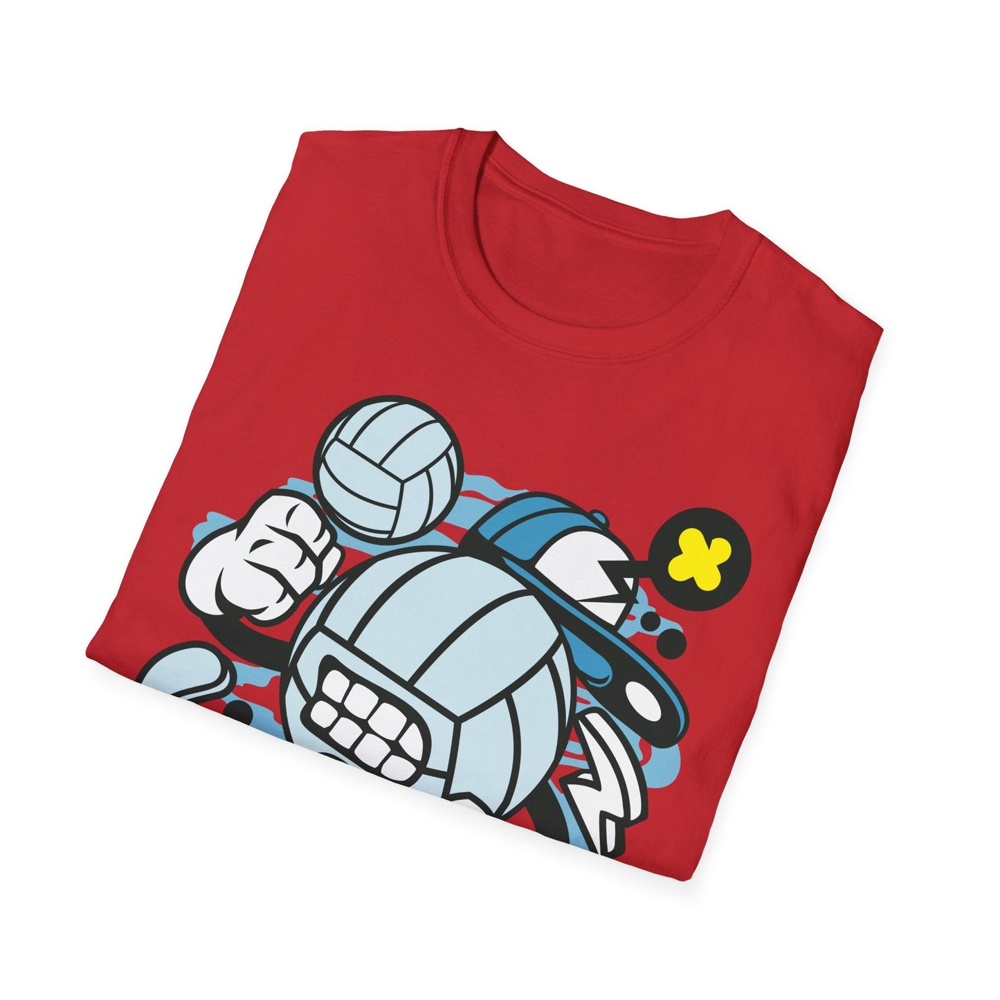 Unisex Cartoon T Shirt Animation Tee Funny Design Gildan Softstyle 64000 100 Percent Cotton
