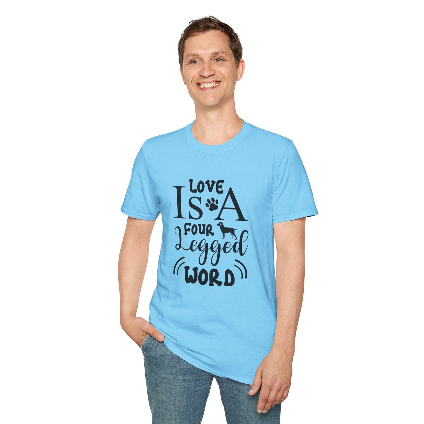 Dog Slogan T Shirts With Funny Quotes Unisex Tee Gildan Softstyle 64000 100 Percent Ring Spun Cotton