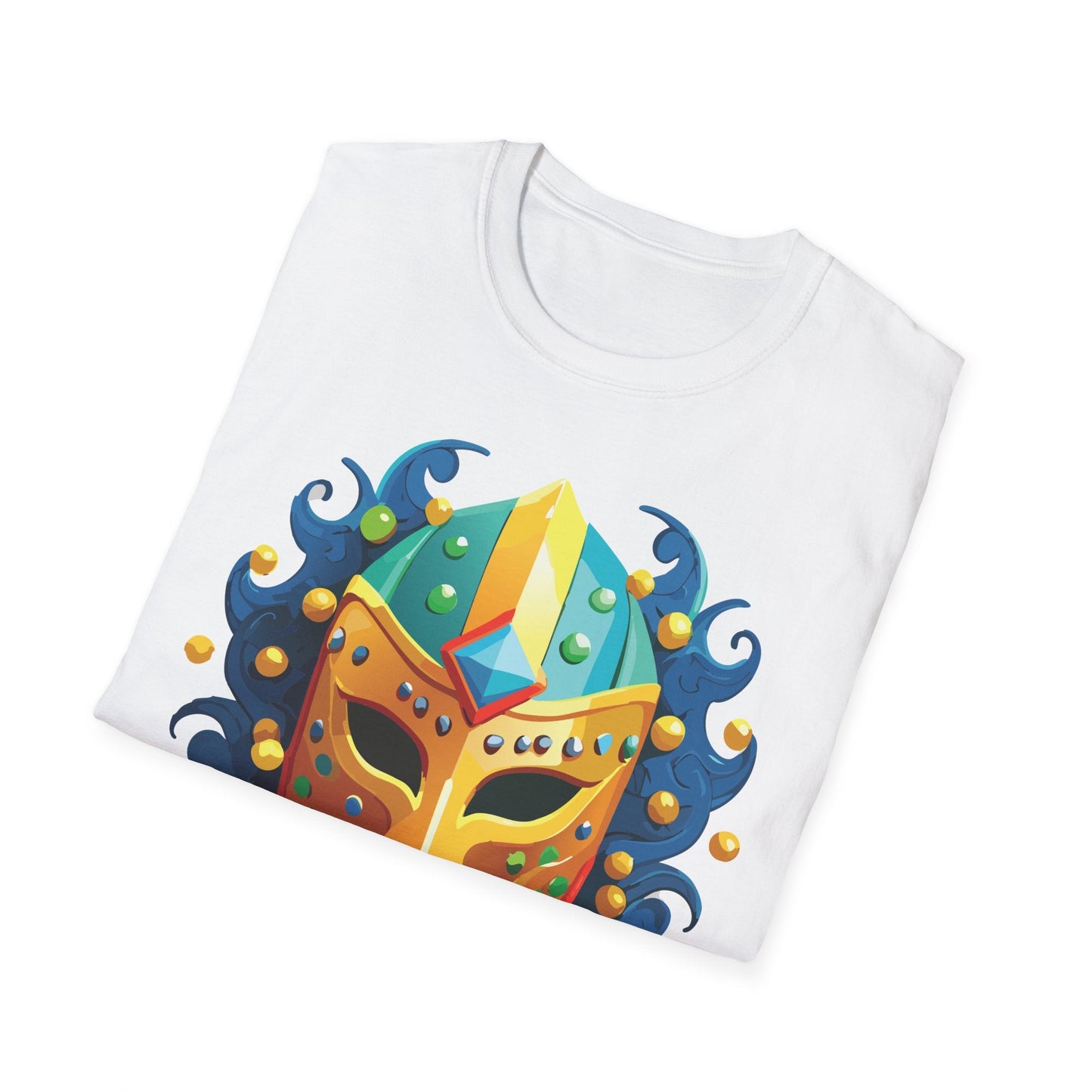 Unisex Mask Tee Shirt Gildan Softstyle 64000 100 Percent Ring Spun Cotton Comfort