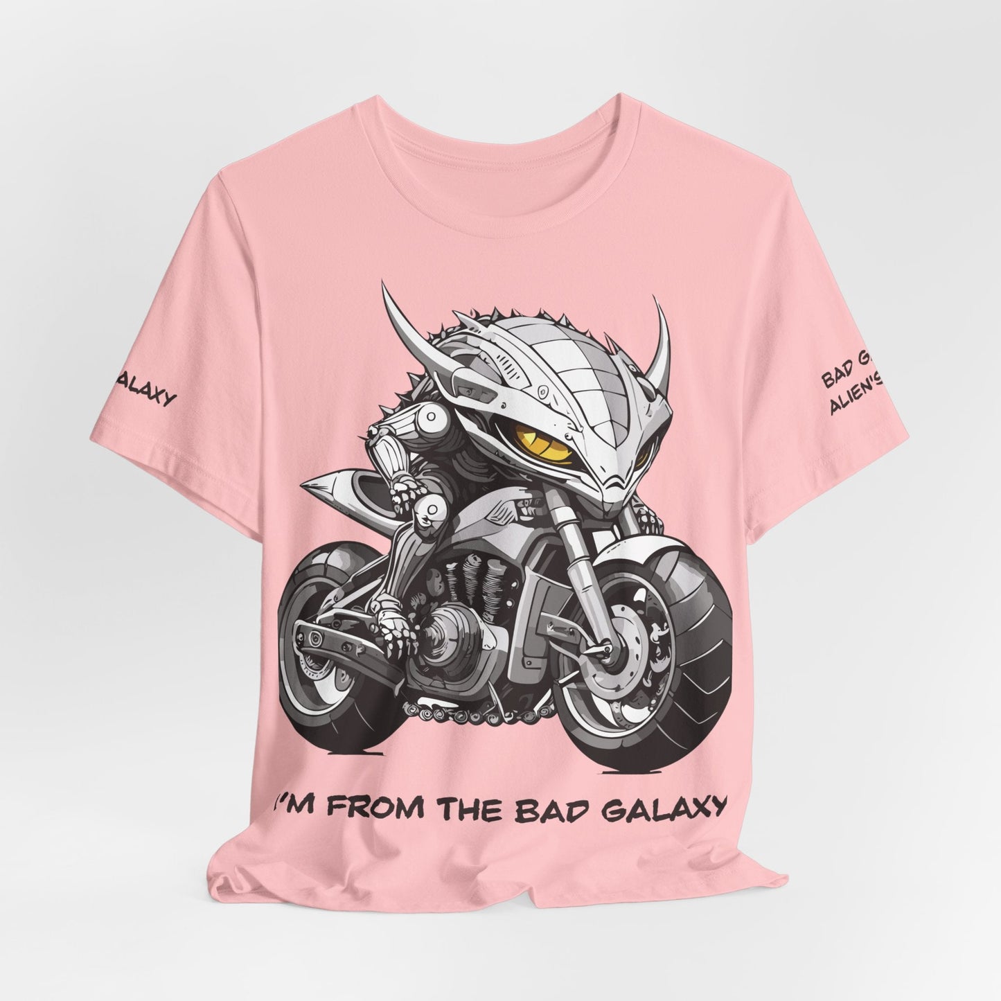 Alien Tee Shirt By Bad Galaxy 100 Cotton Eco Friendly Inks Designed In USA Made To Order