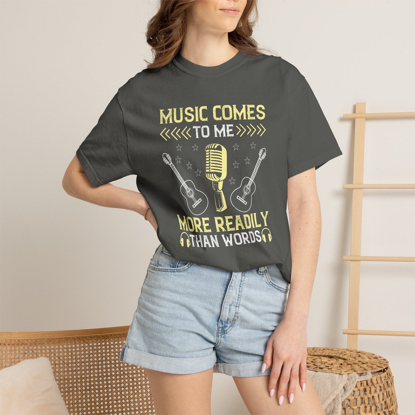 Music Graphic Design Unisex Cotton T-shirt m23