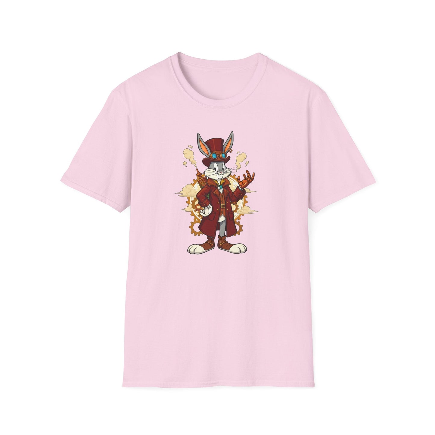 Bugs Bunny Shirt Cartoon T Shirt Unisex Gildan Softstyle 64000 Cotton Tee For Animation Fans