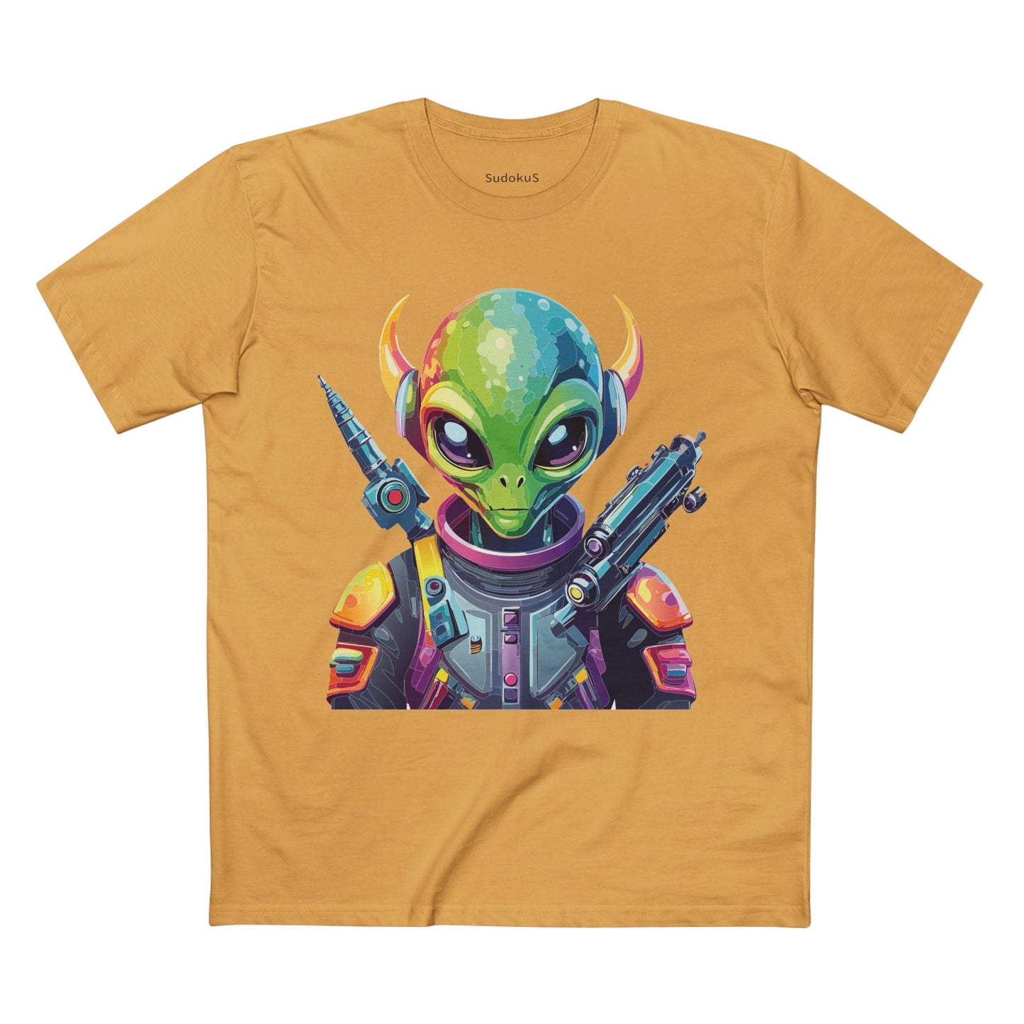 Aliens Graphic Unisex 100 Cotton Staple Tee 61