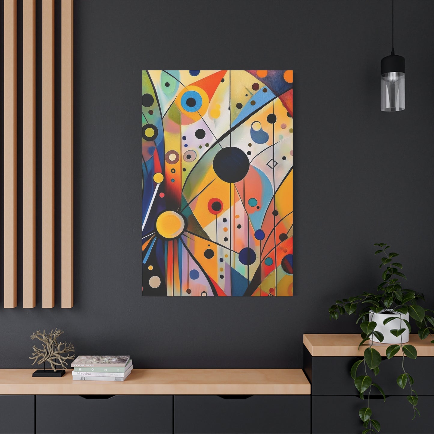 Abstract Oil Painting Print Canvas 20x24,20x30,24x30 24x32,24x36,30x40 32x48,36x48,40x60 Pine-Wood Inner Frame ABS-142