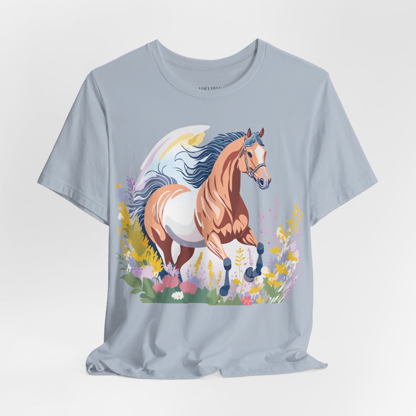 Horse Graphic Unisex 100 Cotton Vintage Animal Art T-Shirt 5