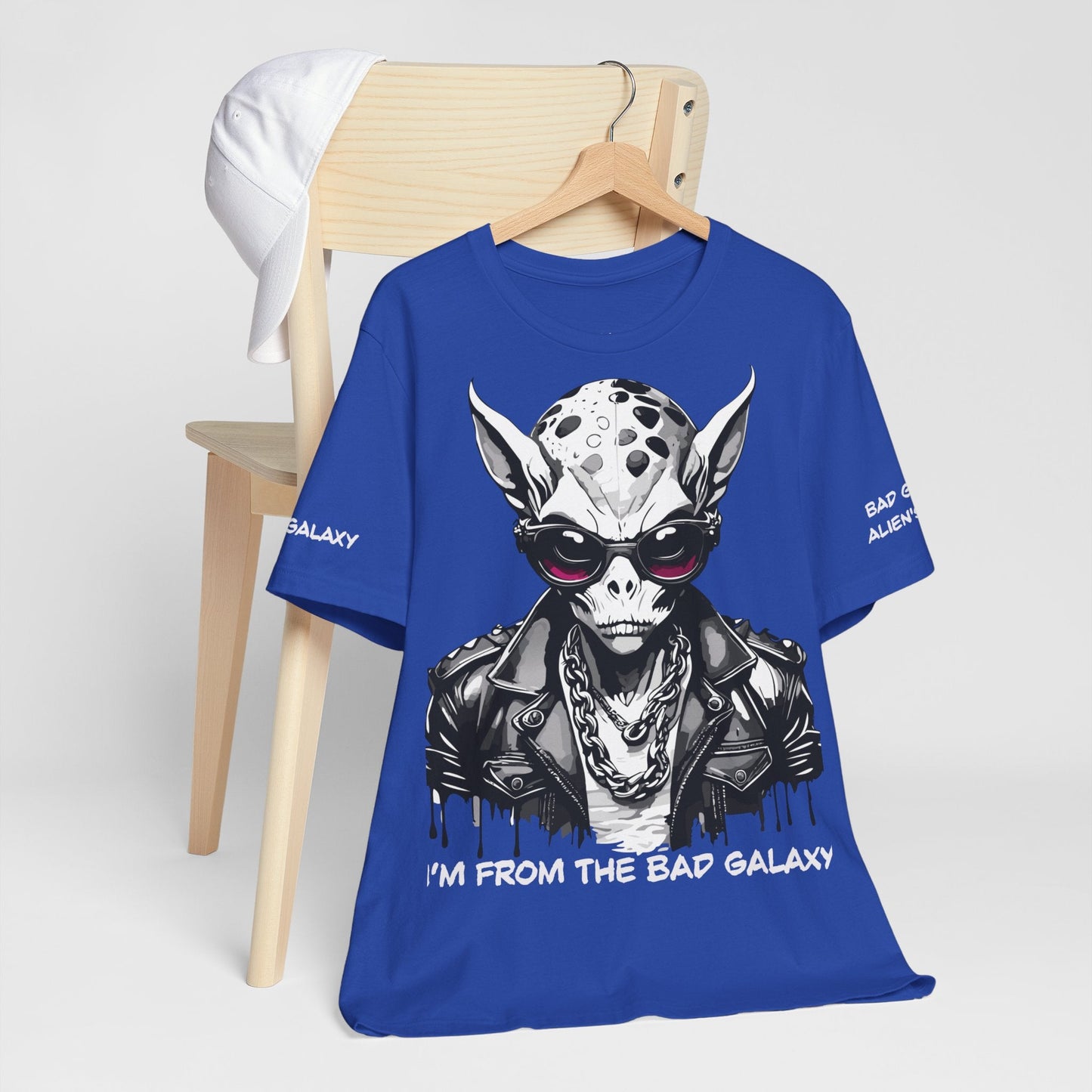 Alien Tee Shirt From Bad Galaxy Made To Order 100 Percent Cotton With Eco Friendly Inks