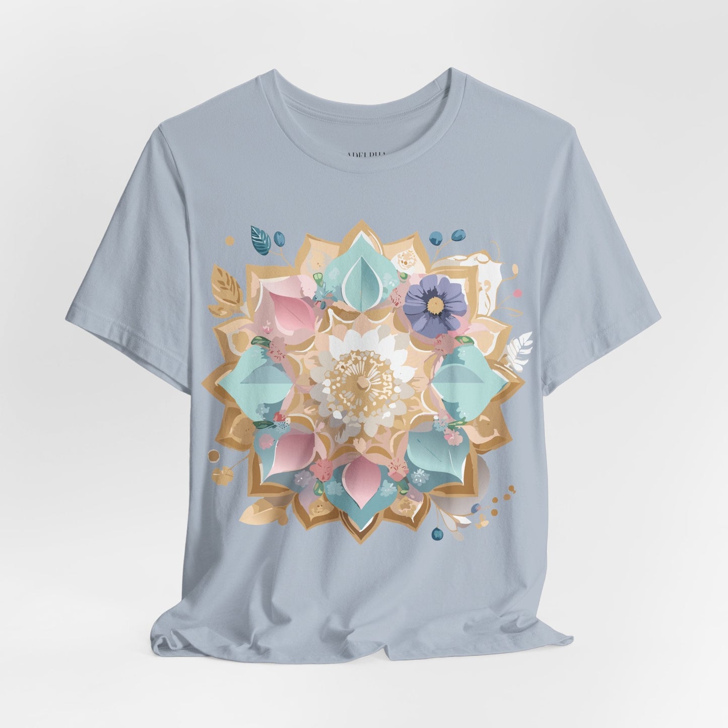 Adelpha Mandala Graphic Tee Unisex Jersey Short Sleeve Vintage Inspired Artwork Shirt