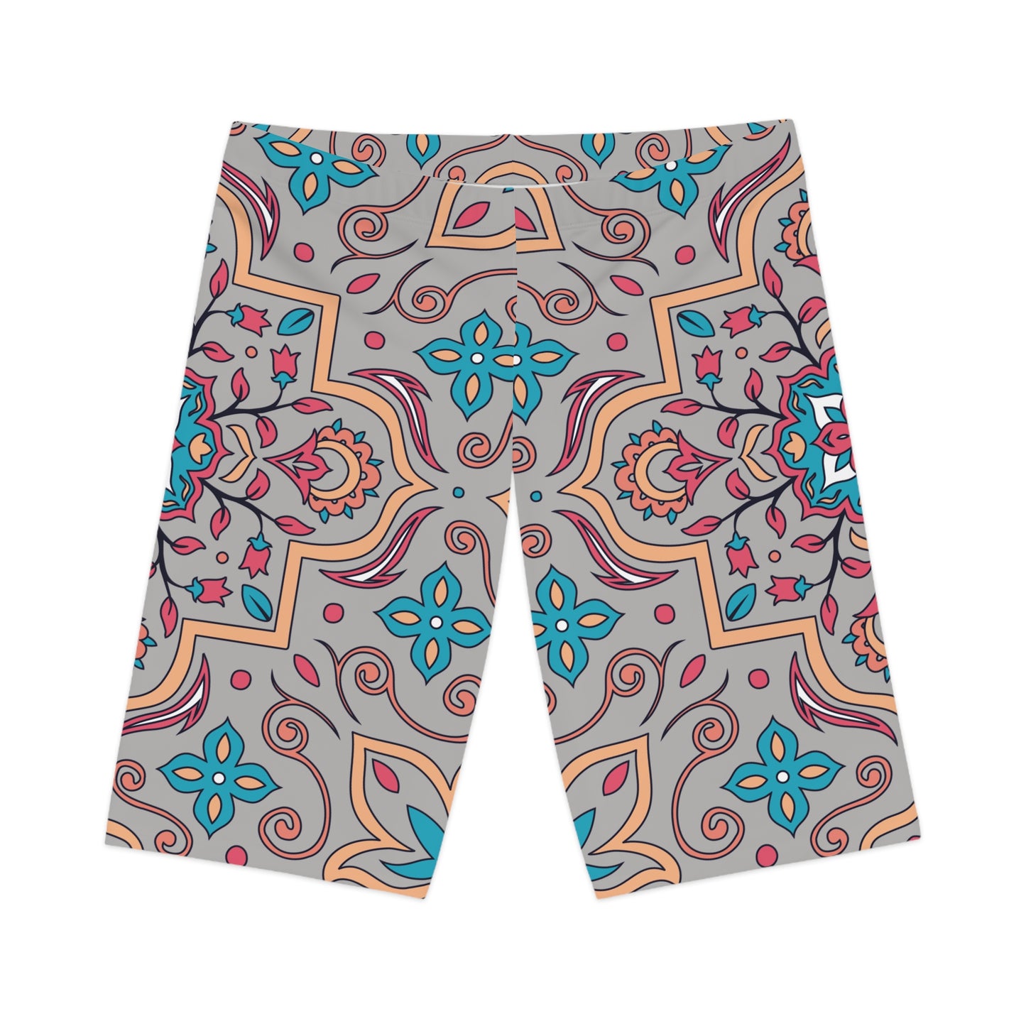 Ornament Biker Shorts