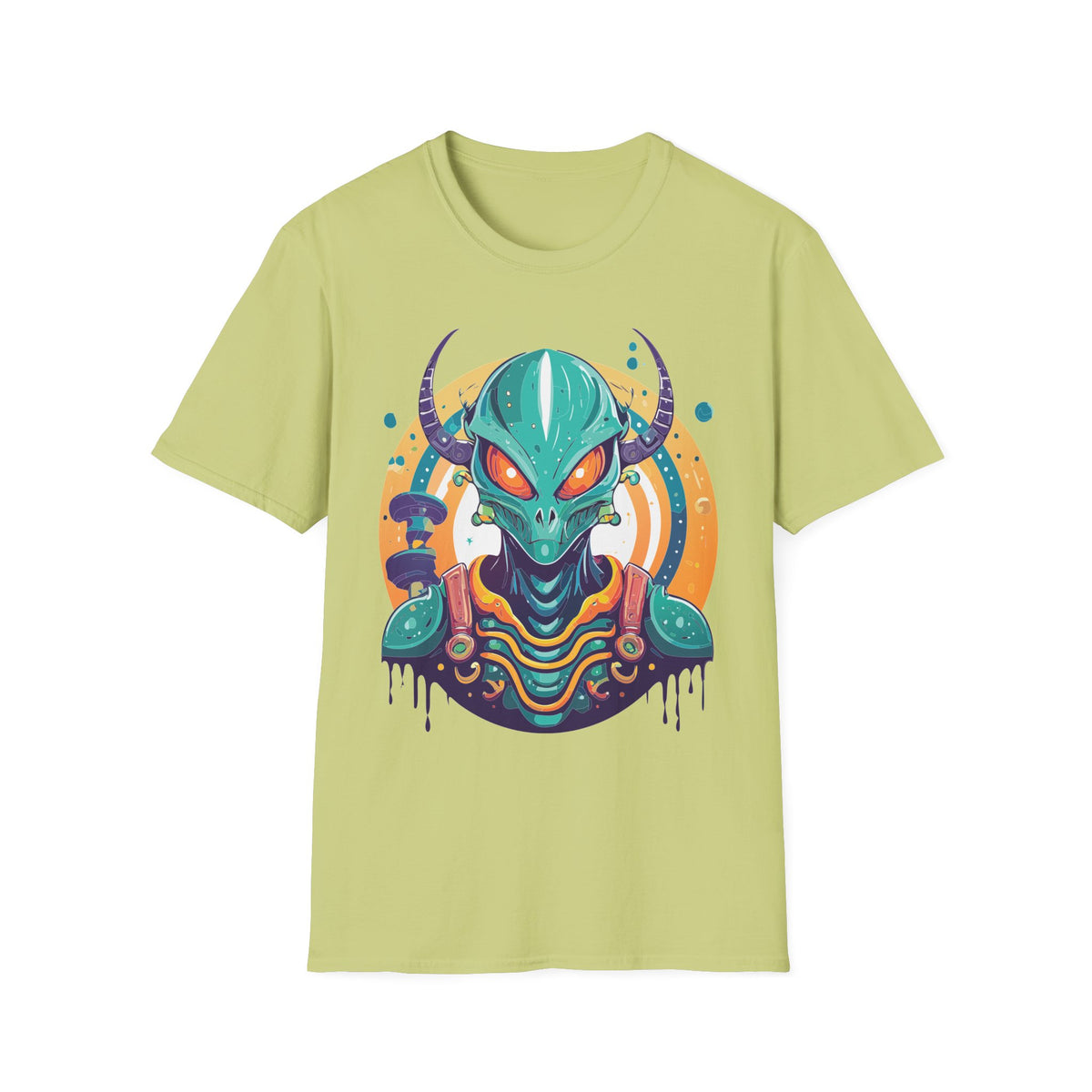 Alien Cosmos Graphic Tee Gildan Unisex 100 Cotton Tee Shirt a9