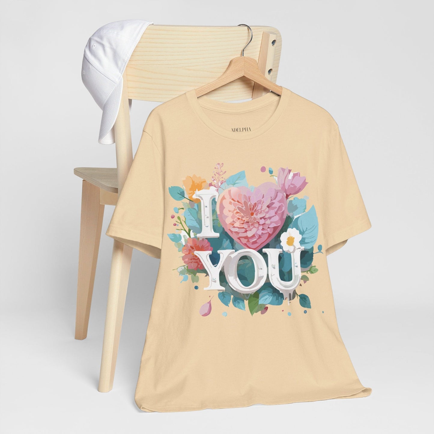 Valentine Graphic T Shirt Unisex Jersey Short Sleeve Tee With Adelpha Artwork Design