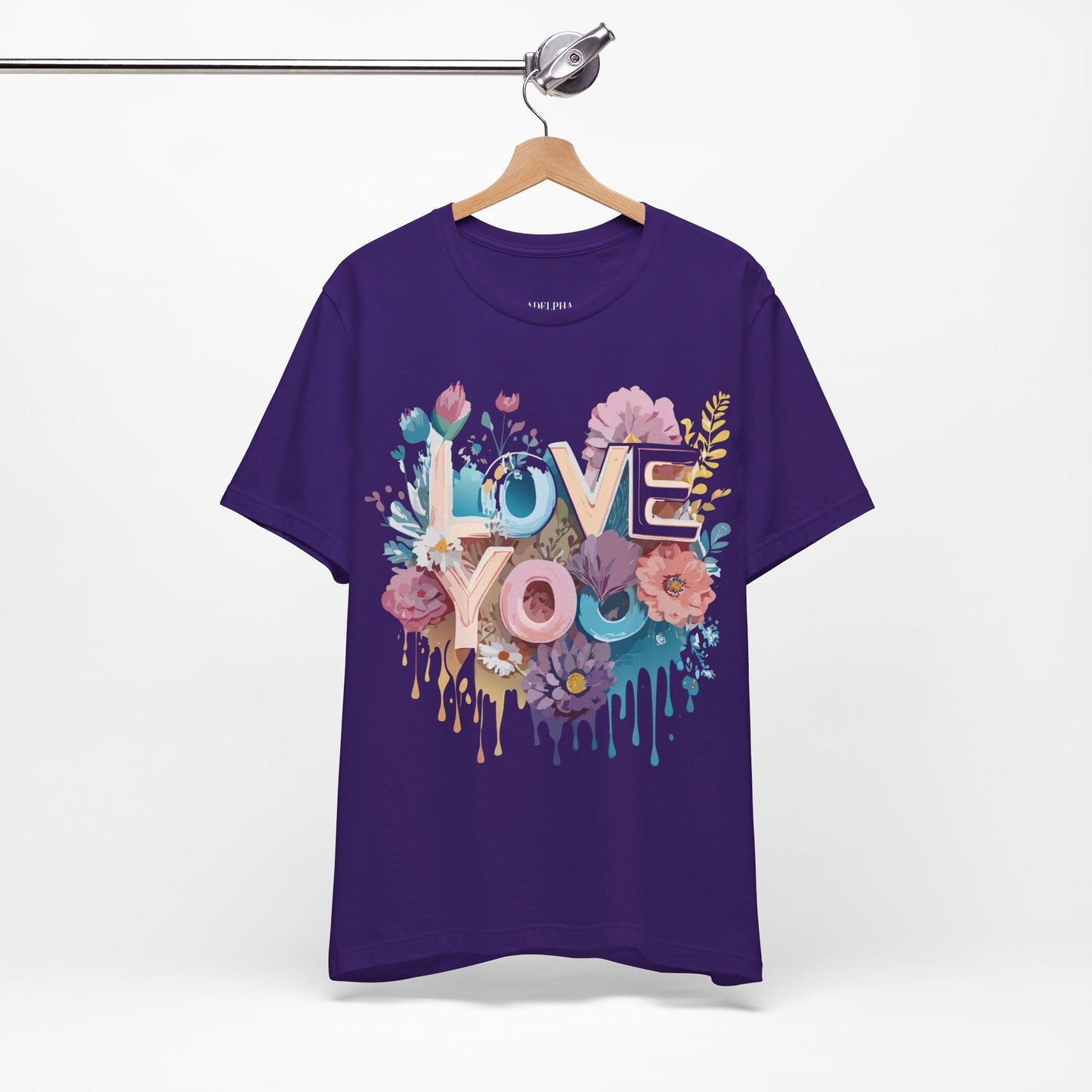 Valentine Graphic T Shirt Unisex Jersey Short Sleeve Adelpha Art Design Tee Vintage Inspired