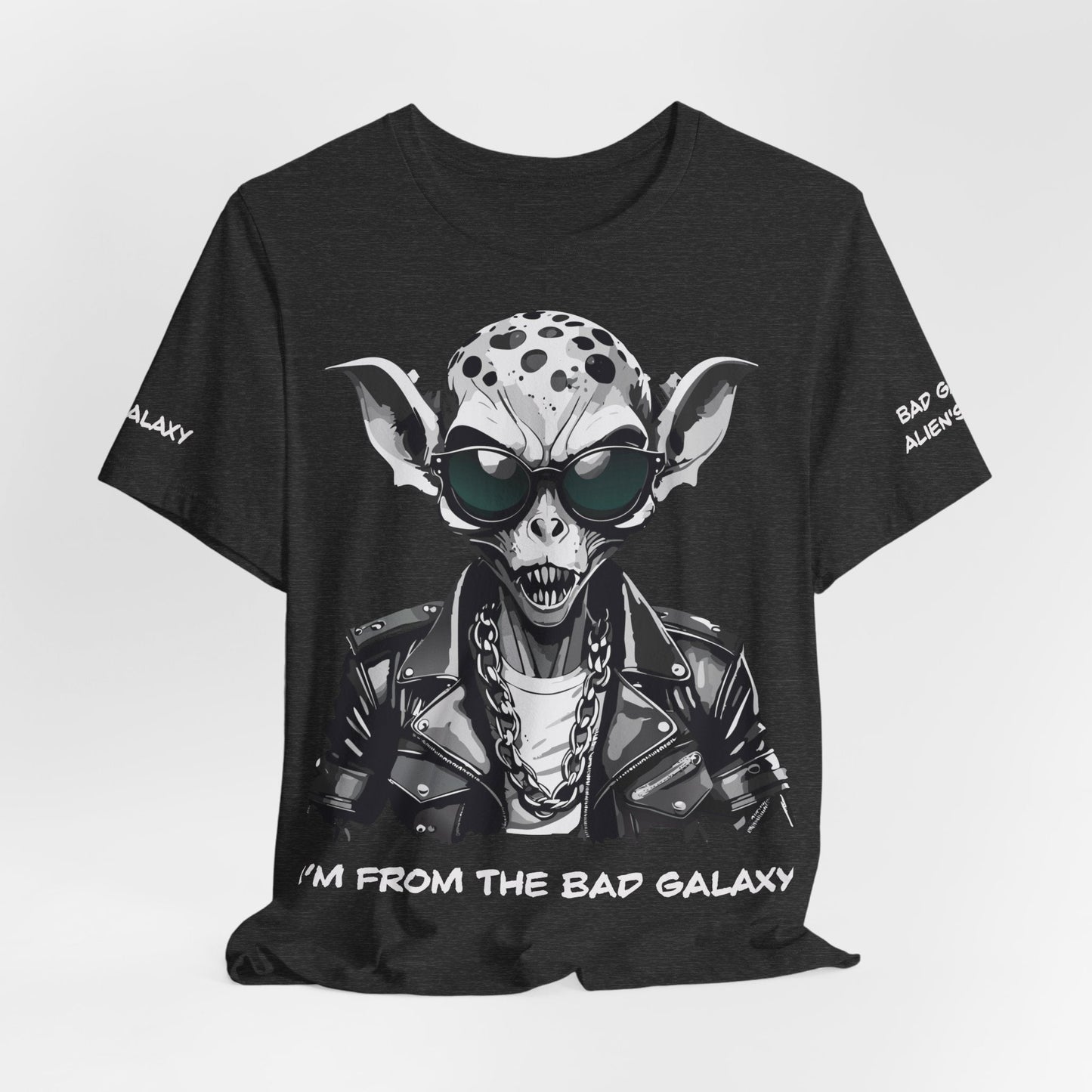 Alien Tee Shirt From Bad Galaxy Made To Order Lightweight 100 Cotton Tee With Eco Inks Free Shipping