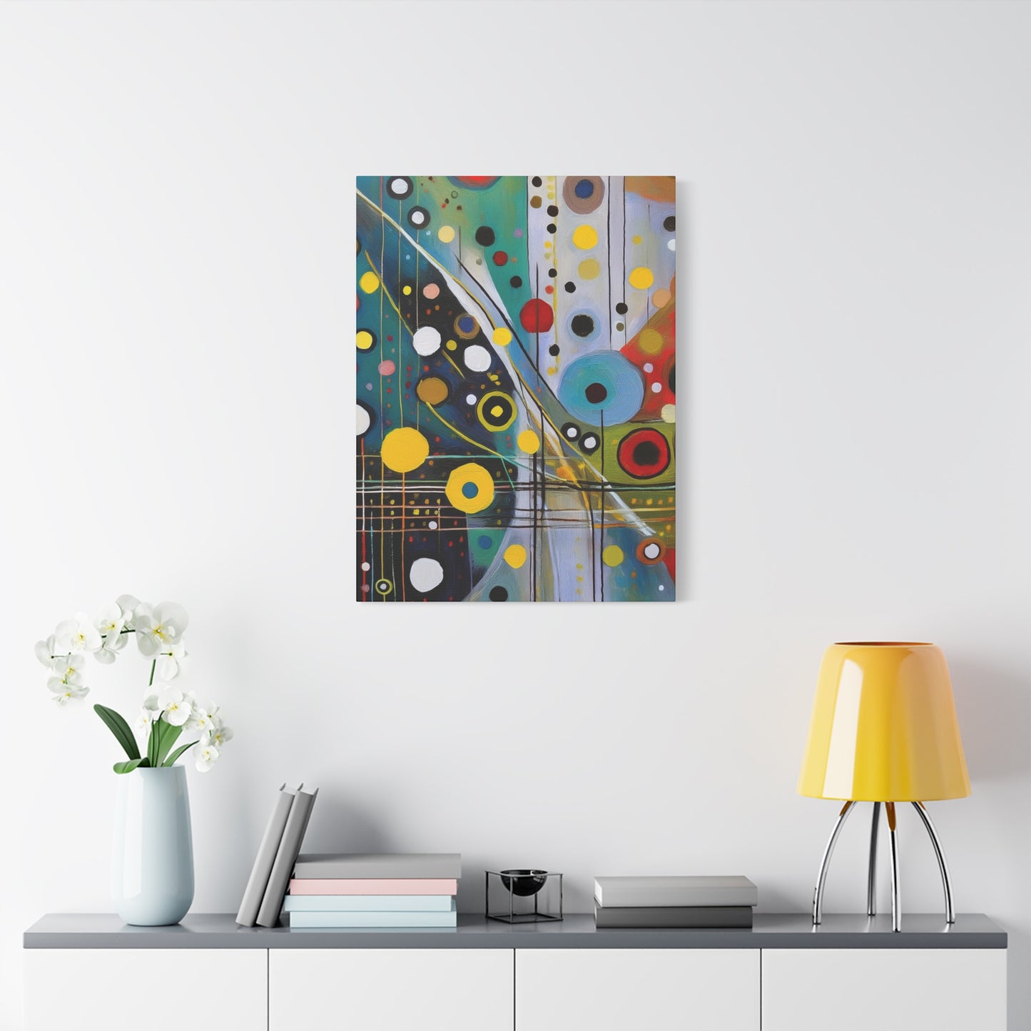 Abstract Oil Painting Print Canvas 20x24,20x30,24x30 24x32,24x36,30x40 32x48,36x48,40x60 Pine-Wood Inner Frame ABS-116