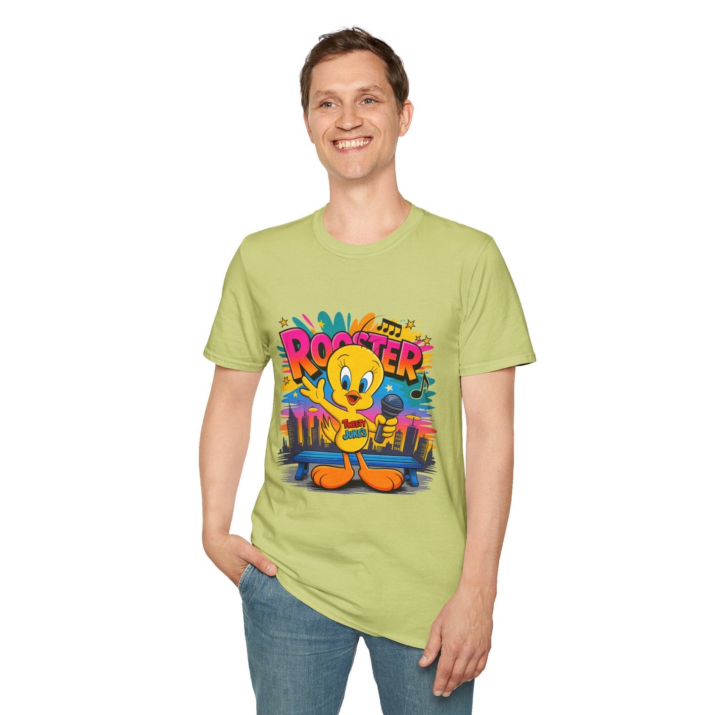 Cartoon T Shirt With Animation And Funny Animals Tee Shirt For Unisex Wear Comfortable