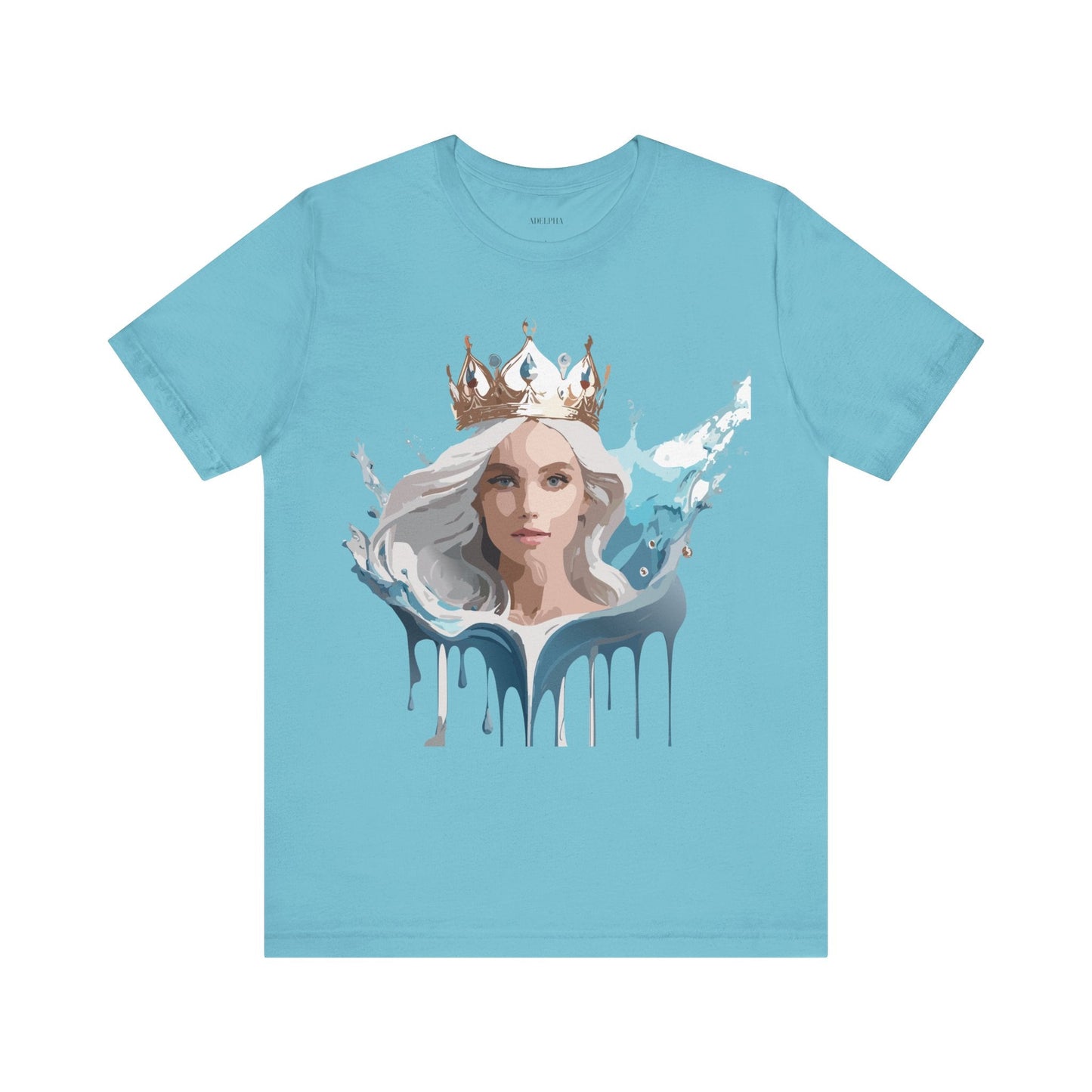 Queen Graphic T Shirt By Adelpha Unisex Jersey Short Sleeve Vintage Inspired Art Tee