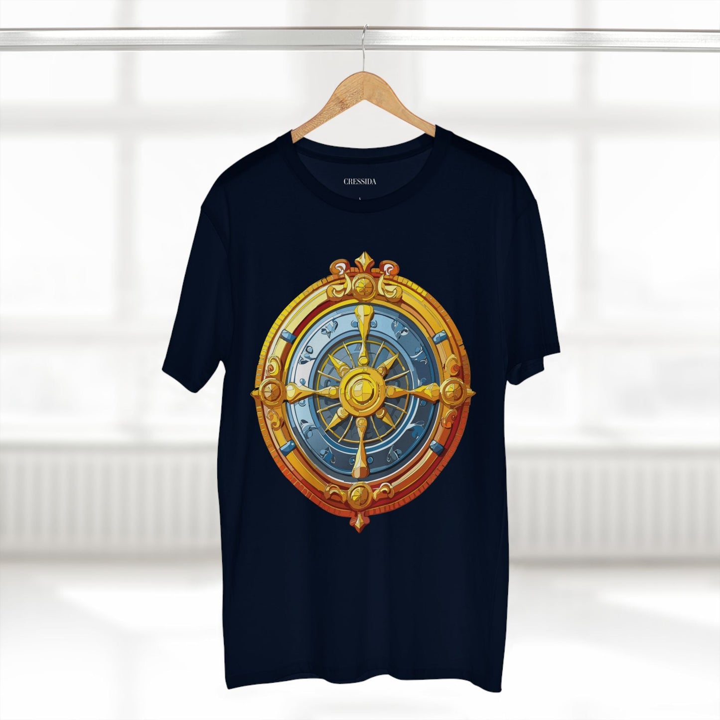 Antique Gold Coin Graphic Design T-Shirt Unisex 100 Cotton With Golden Print Artwork Tee 16