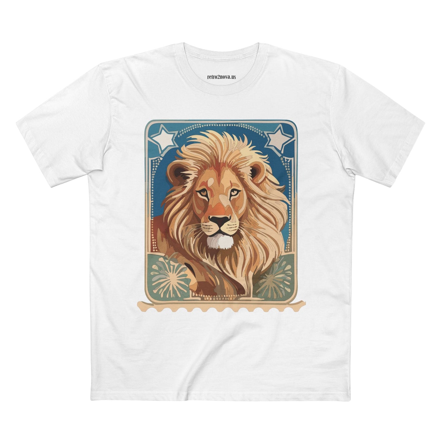 Stamp Shirt Postage Stamp Graphic Tee Unisex Premium Cotton Retro2Nova Original Art Design PS 52