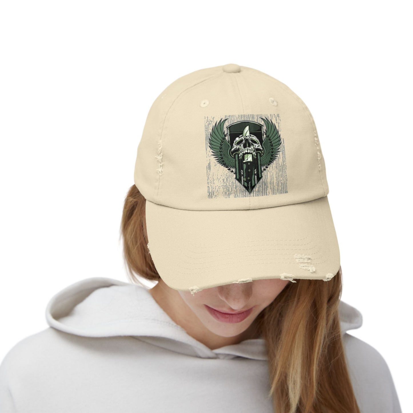 Unisex Vintage Sports Logo Cap, Cap with Sports Logo, Cap with Band Logo